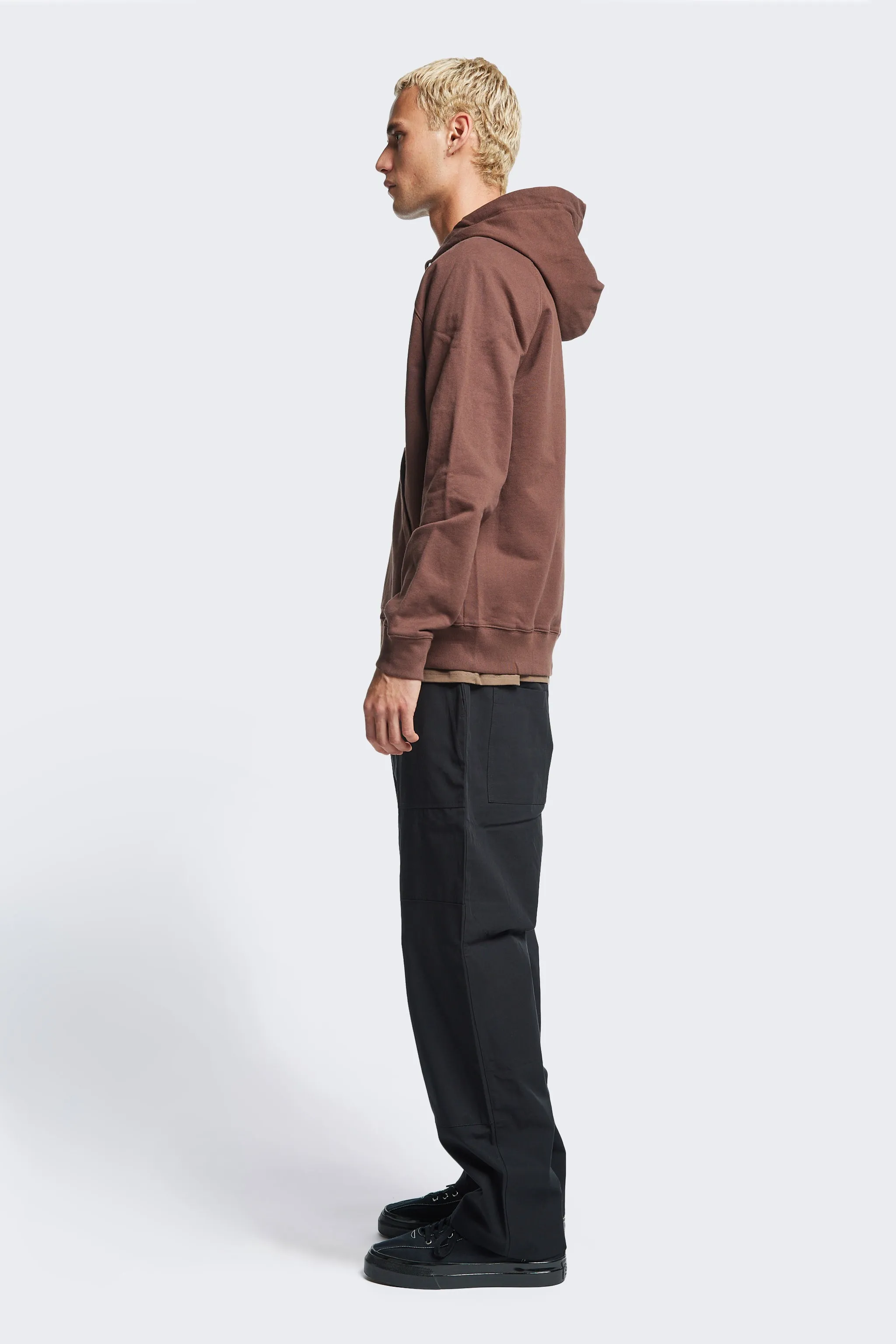 Kandam Zip Up Hoodie Chocolate sold by Kloke product image thumbnail 3