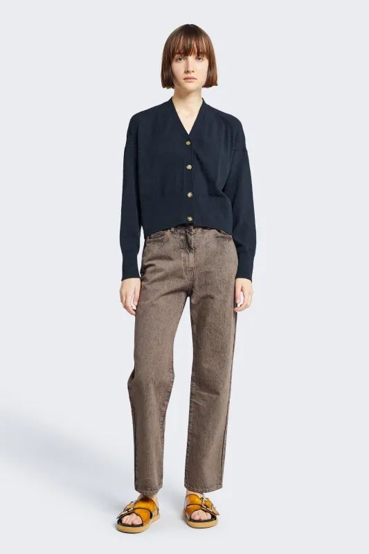 Evade Straight Leg Jean Bronze Acid Wash made by Kloke