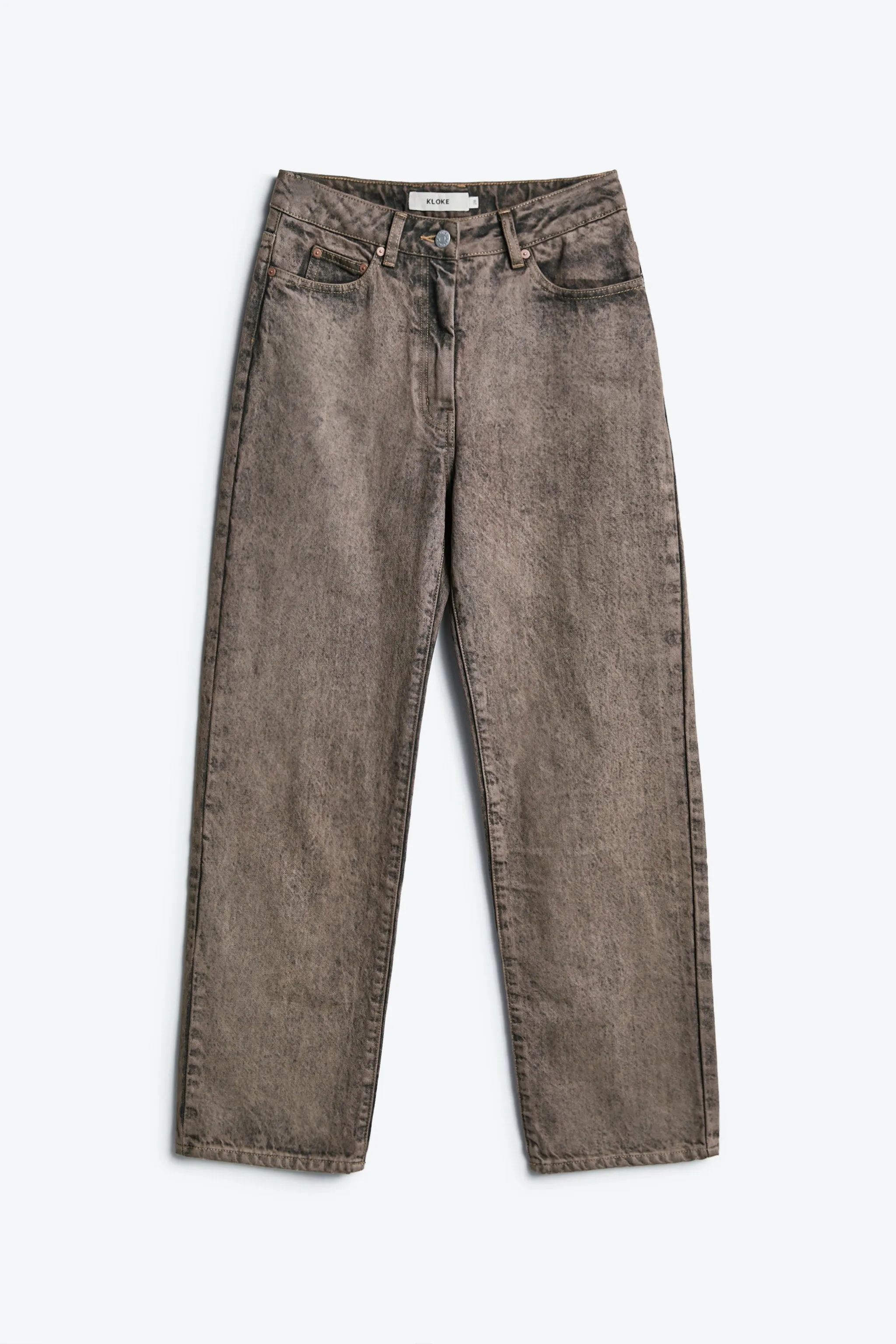 Evade Straight Leg Jean Bronze Acid Wash sold by Kloke product image thumbnail 4