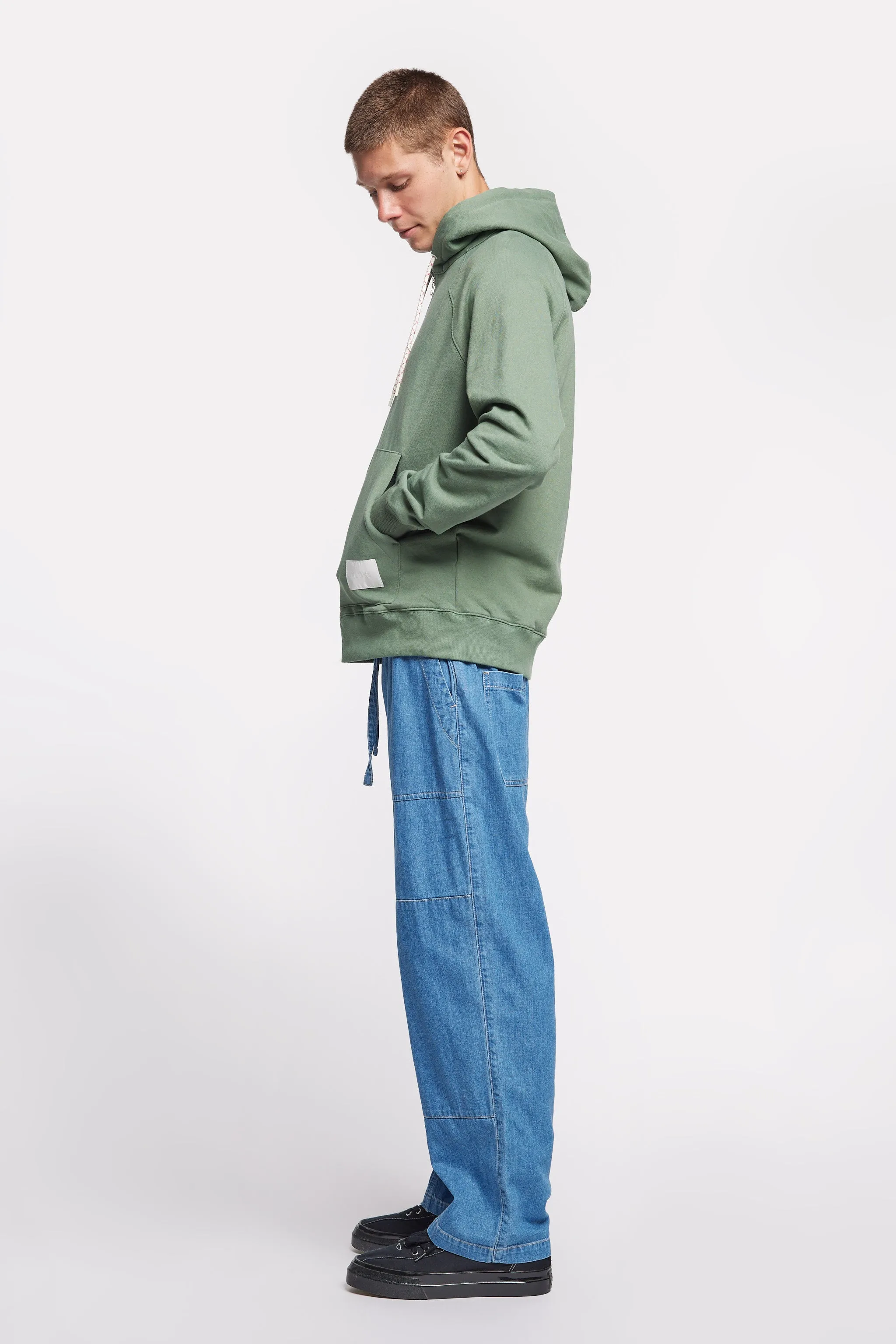 Kandam Zip Up Hoodie Fatigue Green sold by Kloke product image thumbnail 3