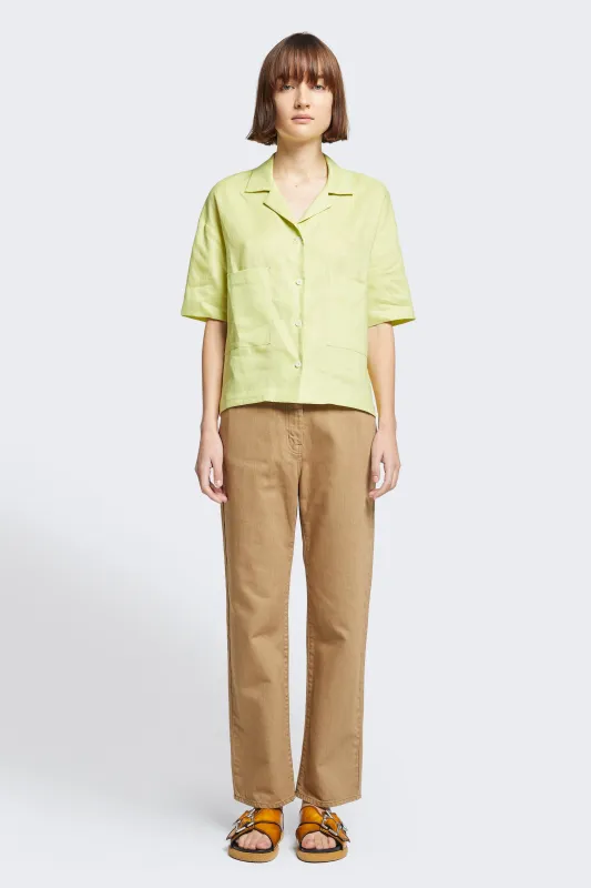 Evade Straight Leg Jean Tan made by Kloke