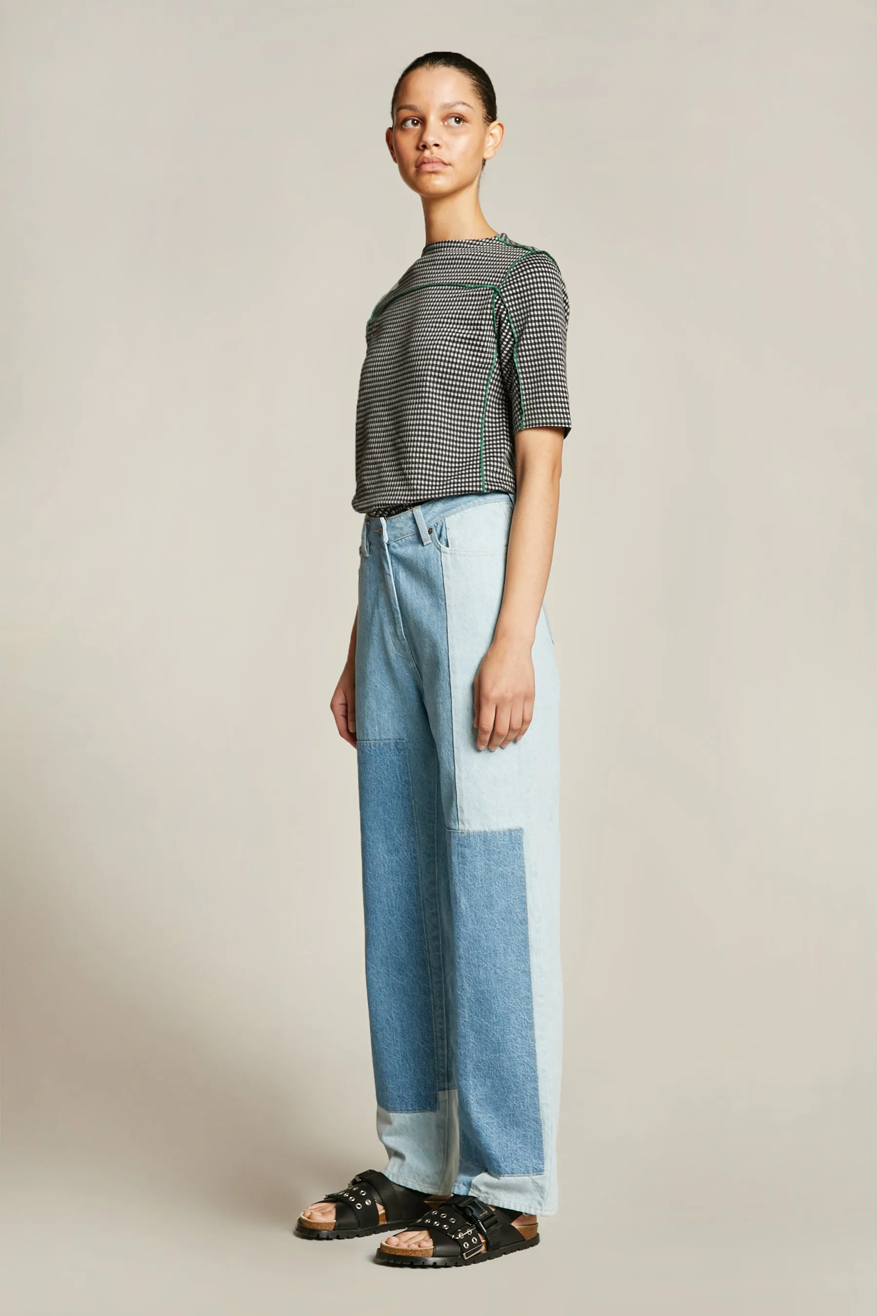 Hone Patchwork Jean Patch Denim sold by Kloke product image thumbnail 2