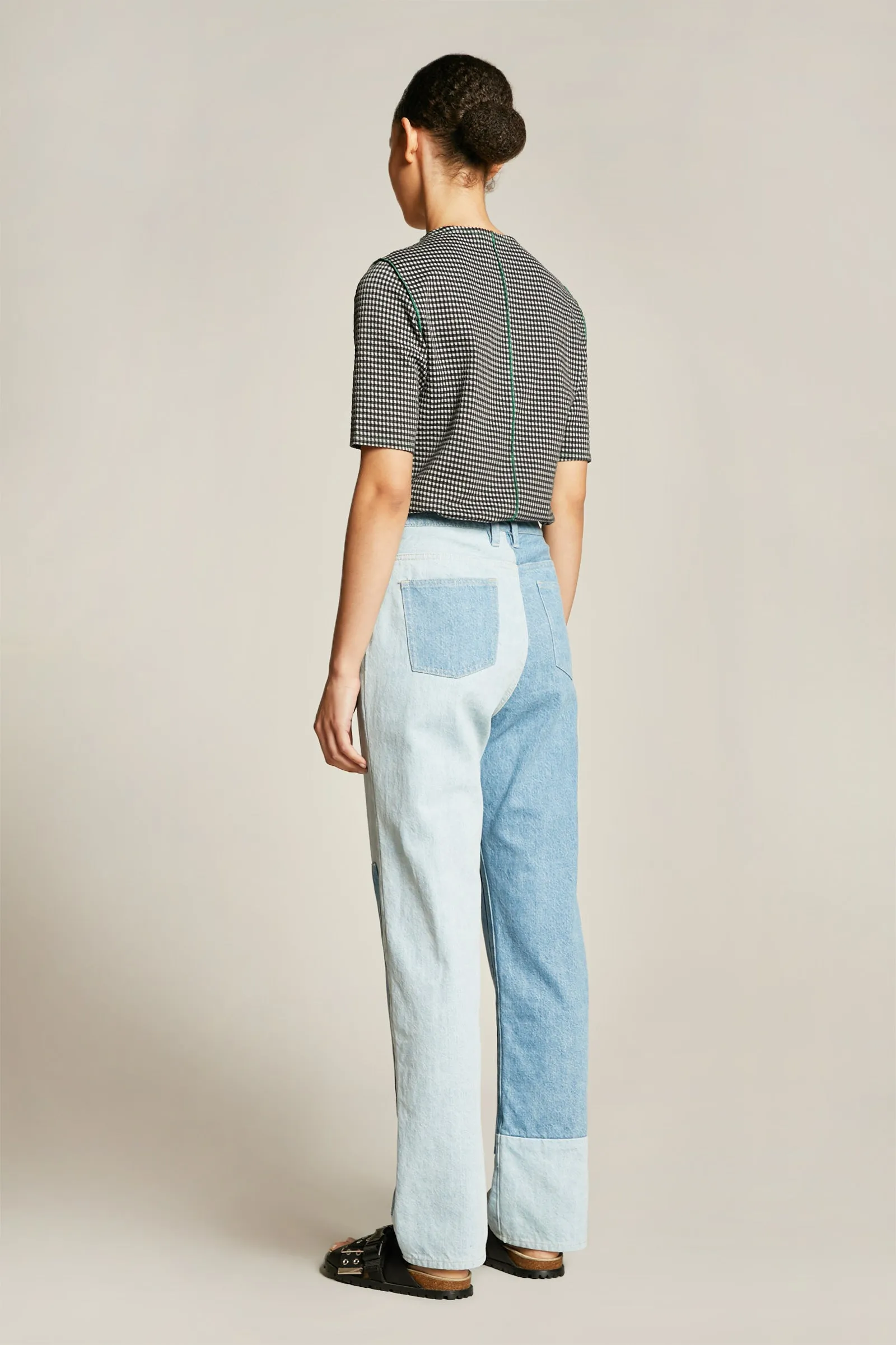 Hone Patchwork Jean Patch Denim sold by Kloke product image thumbnail 3