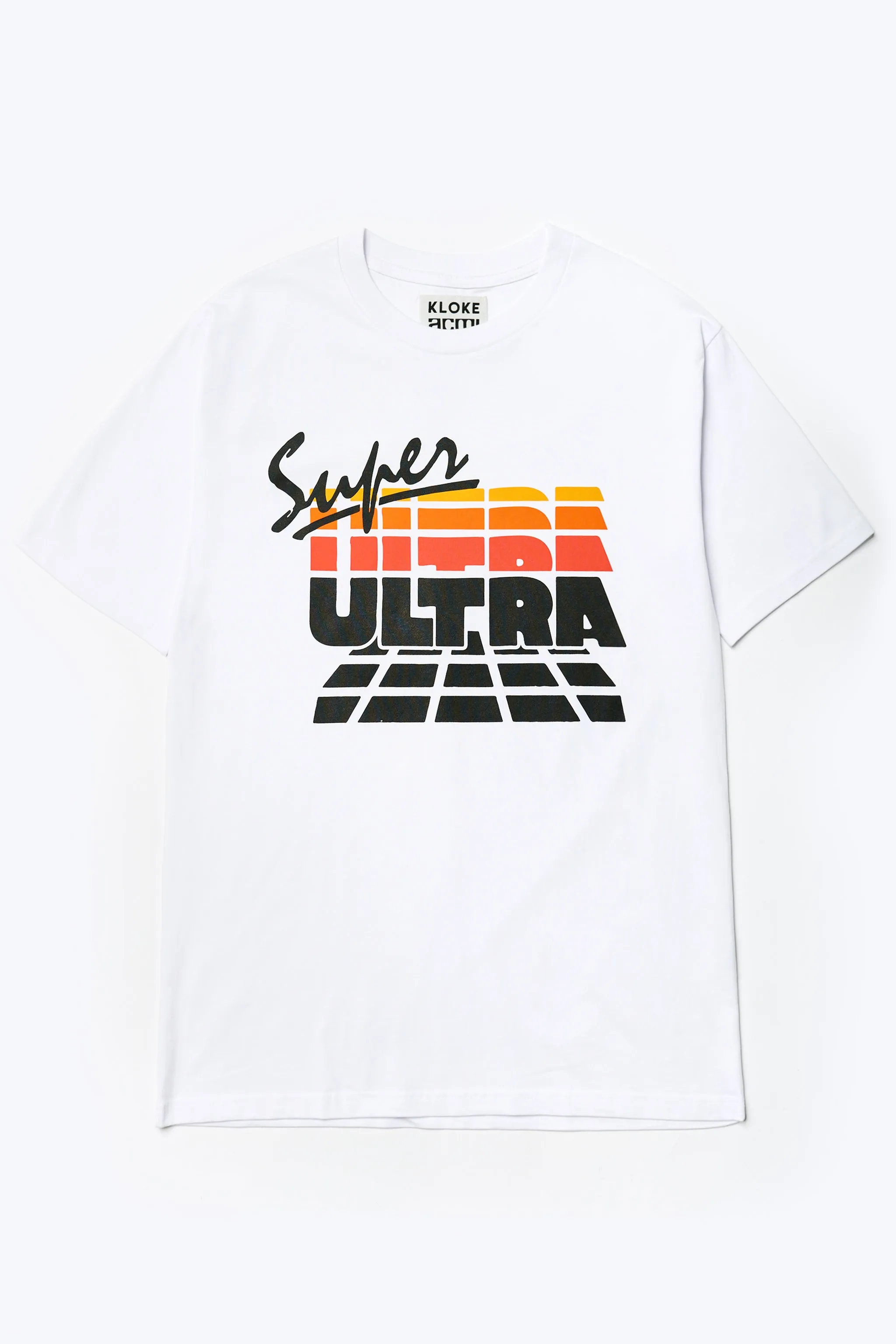 Super Ultra Energy S/S Tee White sold by Kloke product image thumbnail 5