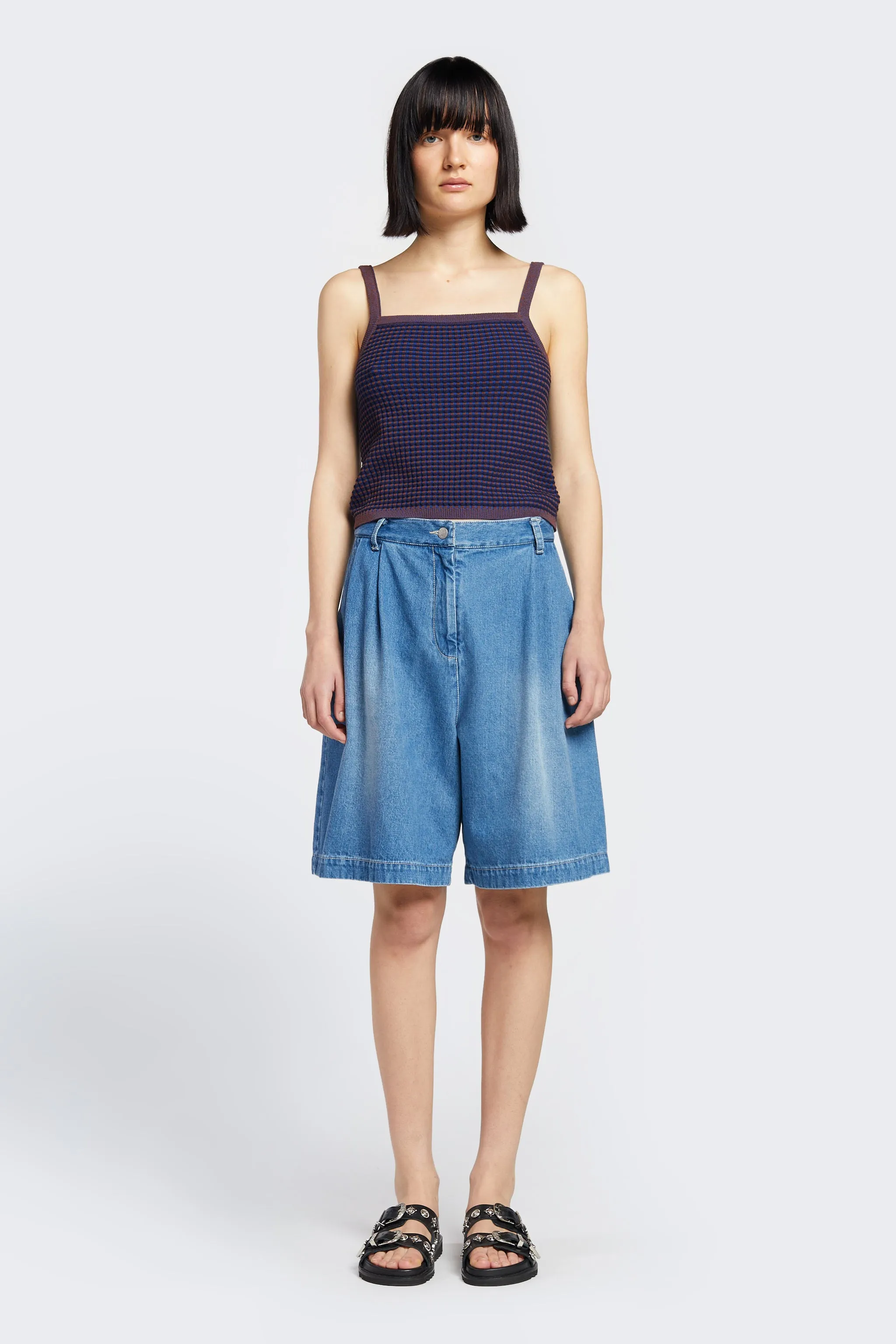 Depth Short Mid Blue sold by Kloke