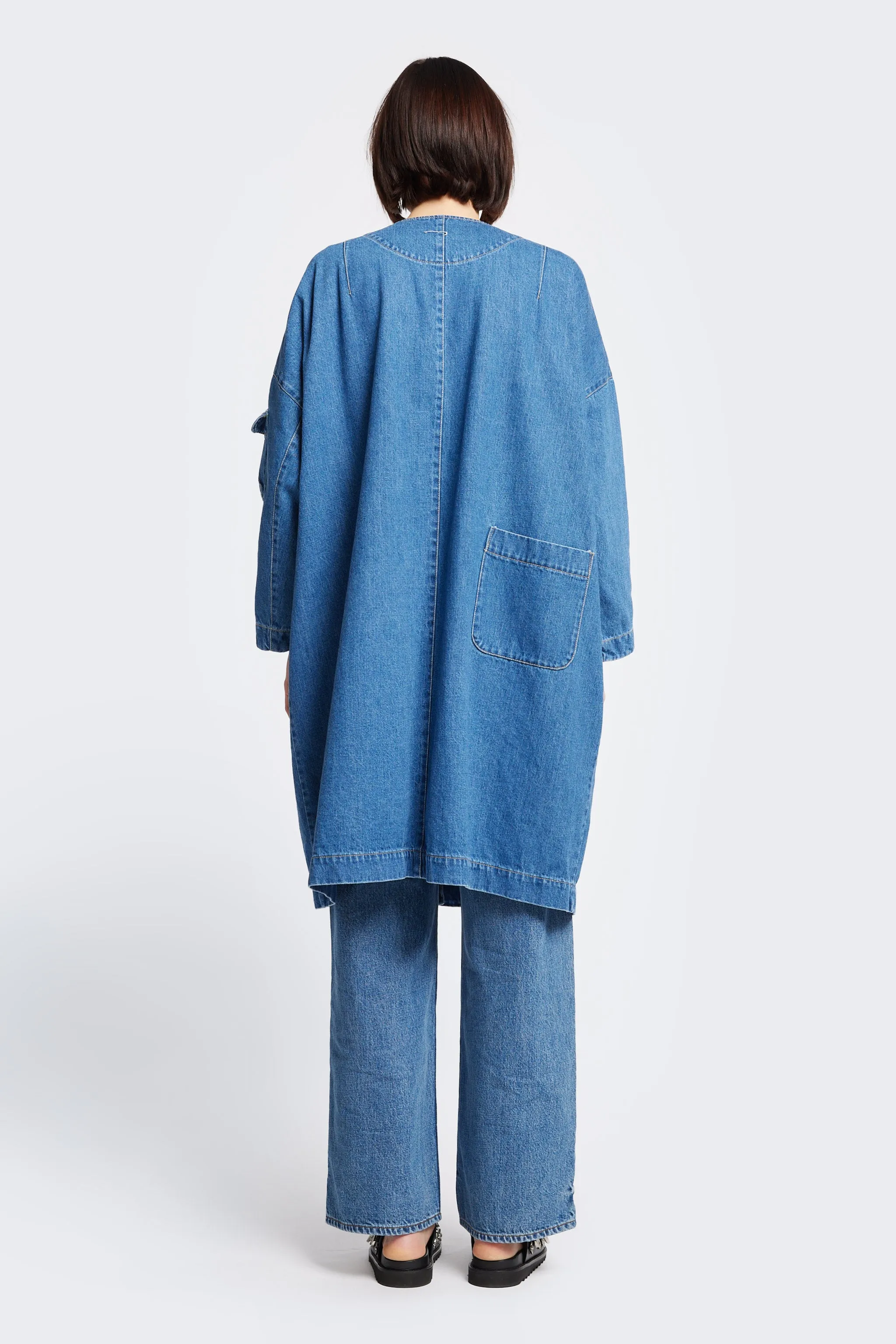 Aspero Coat Mid Wash sold by Kloke product image thumbnail 4