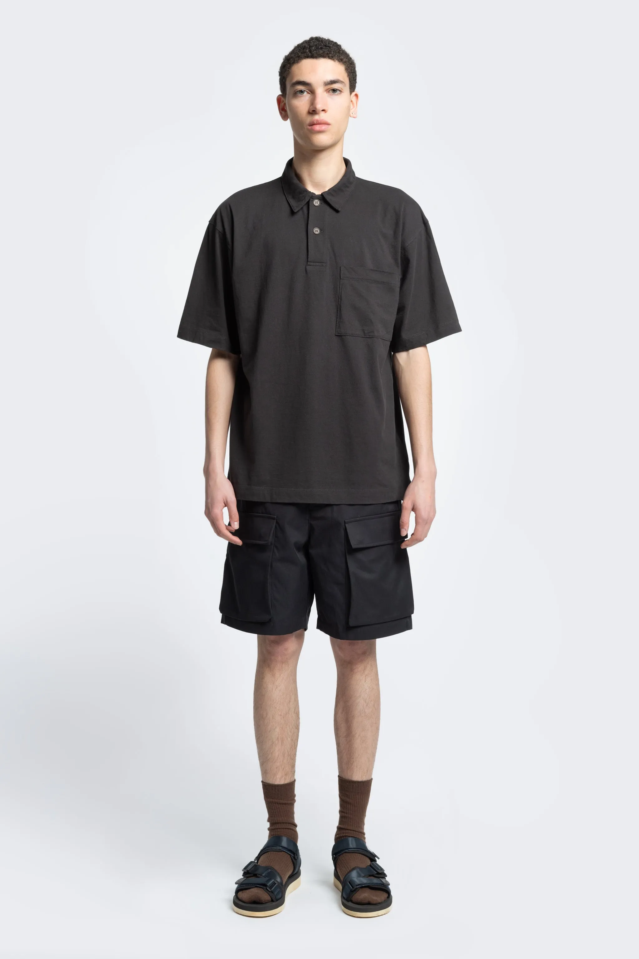 Field Cargo Short Black sold by Kloke
