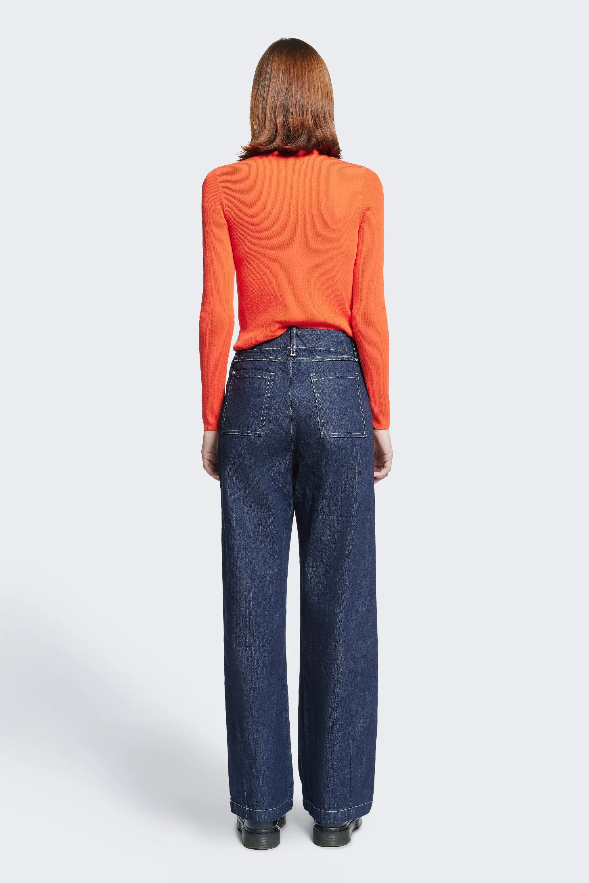 Sentient Turtleneck Knit Lava sold by Kloke product image thumbnail 4