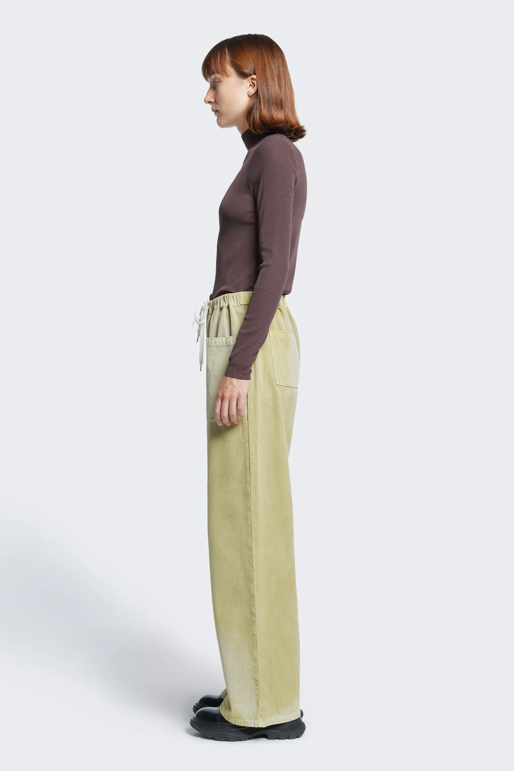 Sentient Turtleneck Knit Chocolate sold by Kloke product image thumbnail 3