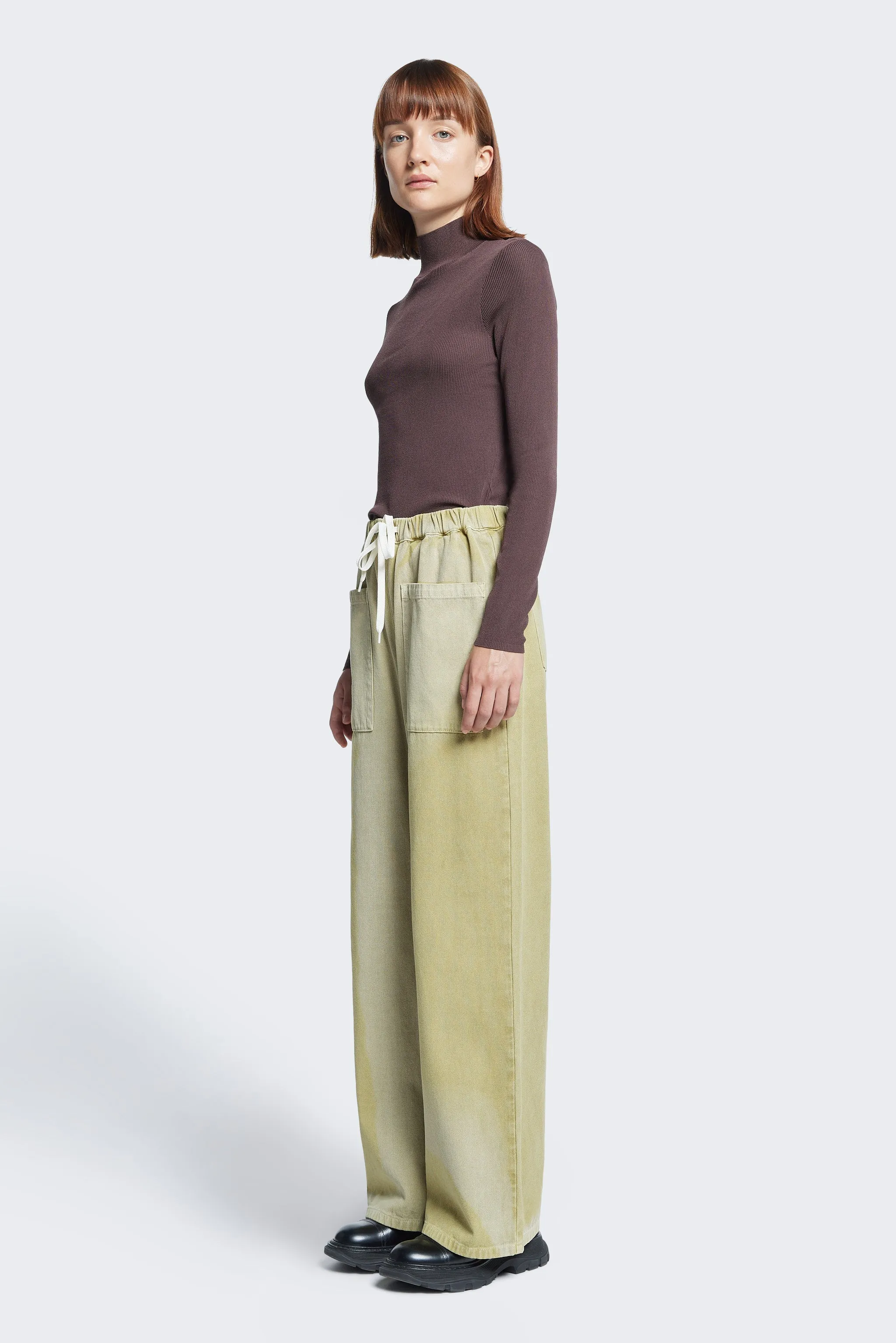 Sentient Turtleneck Knit Chocolate sold by Kloke product image thumbnail 2