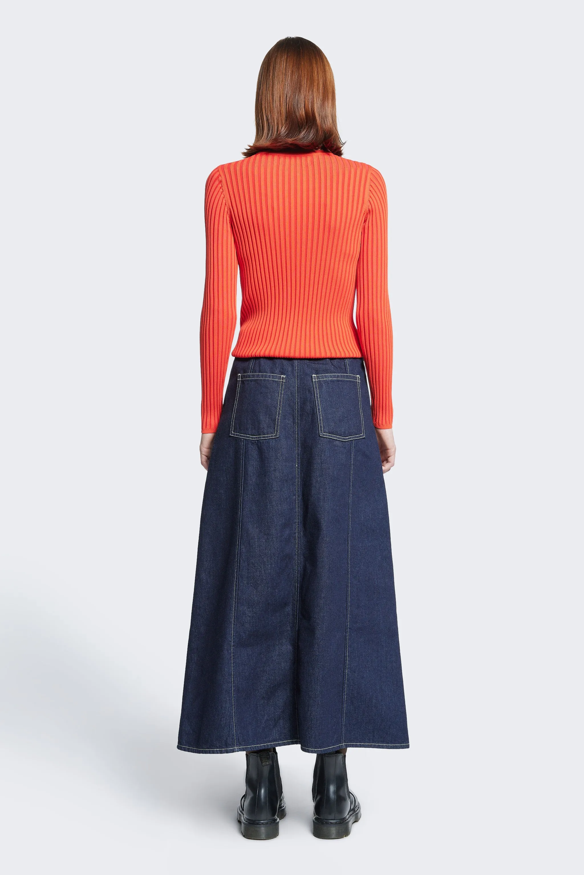 Eternal Rib Knit Sweater Lava sold by Kloke product image thumbnail 4