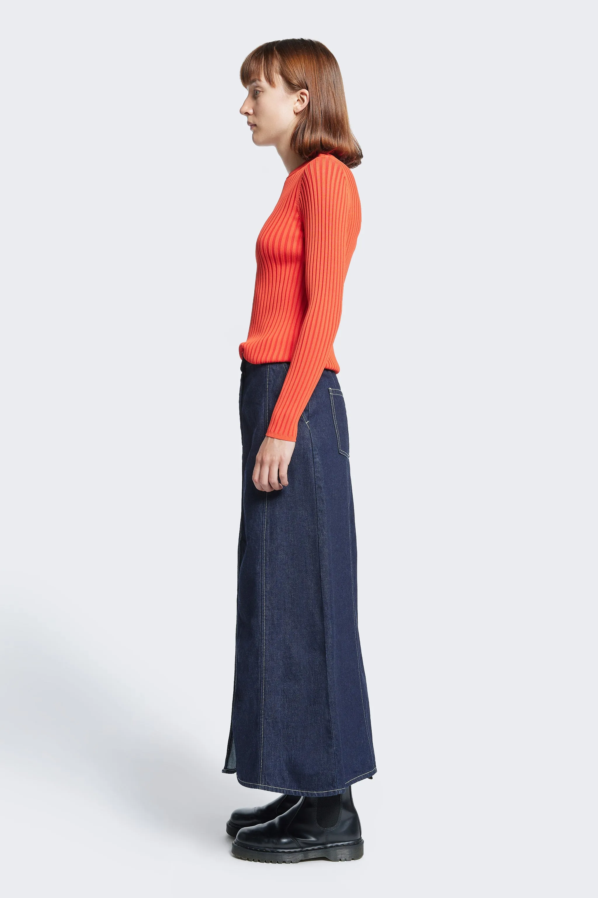 Eternal Rib Knit Sweater Lava sold by Kloke product image thumbnail 3