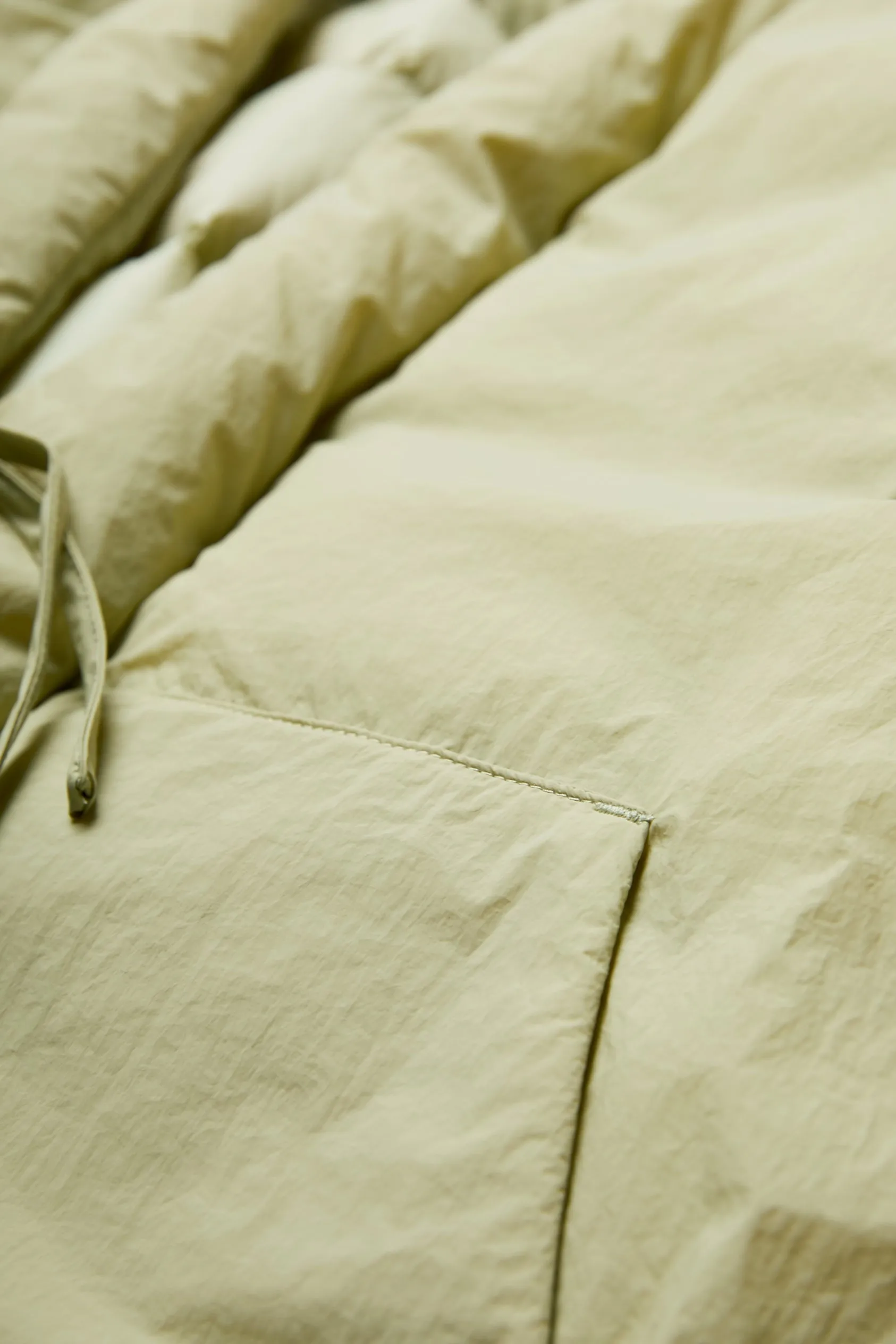 Abeyance Quilted Wrap Coat Sand sold by Kloke product image thumbnail 4