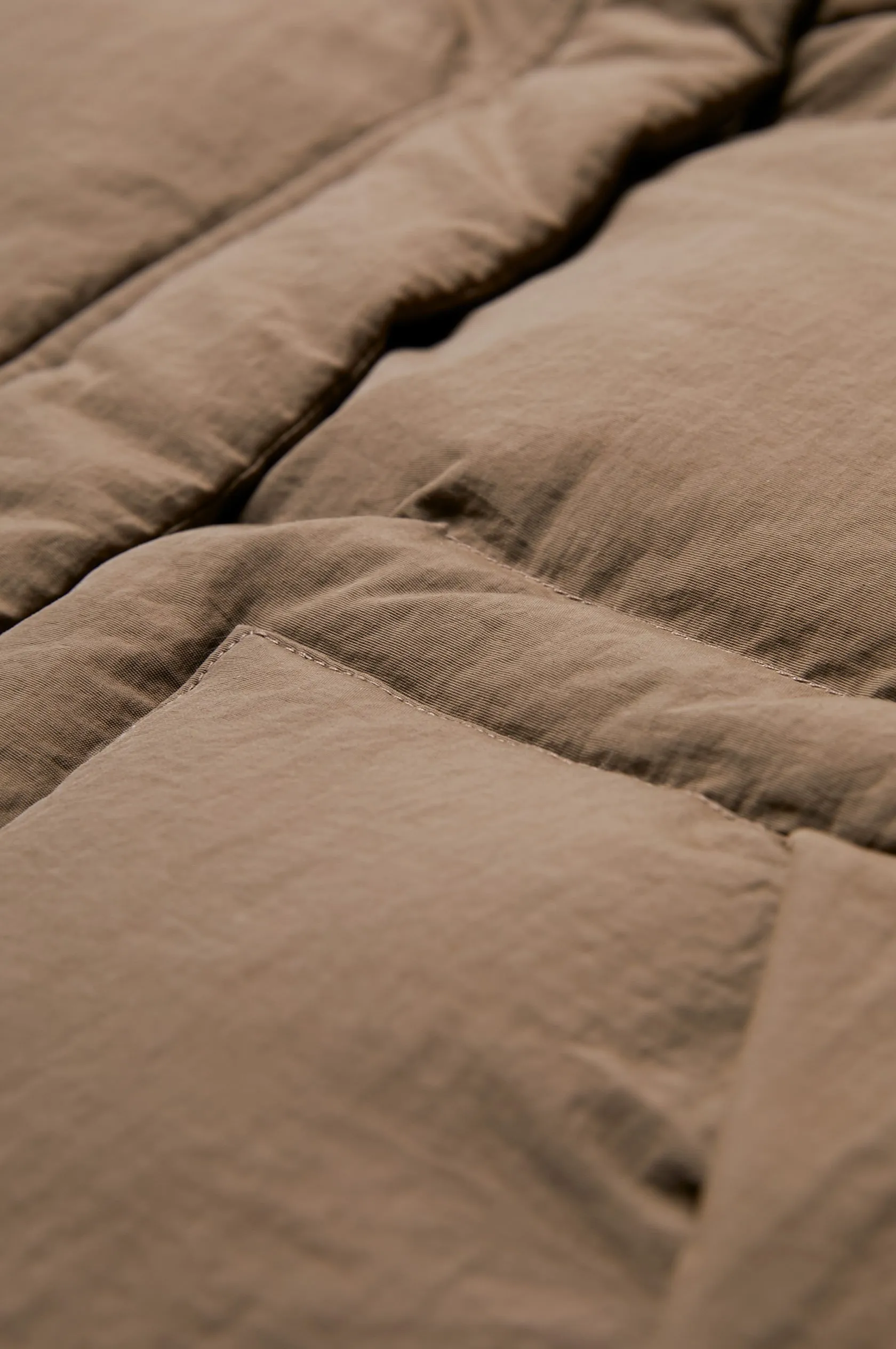 Stay Quilted Vest Brown sold by Kloke product image thumbnail 3