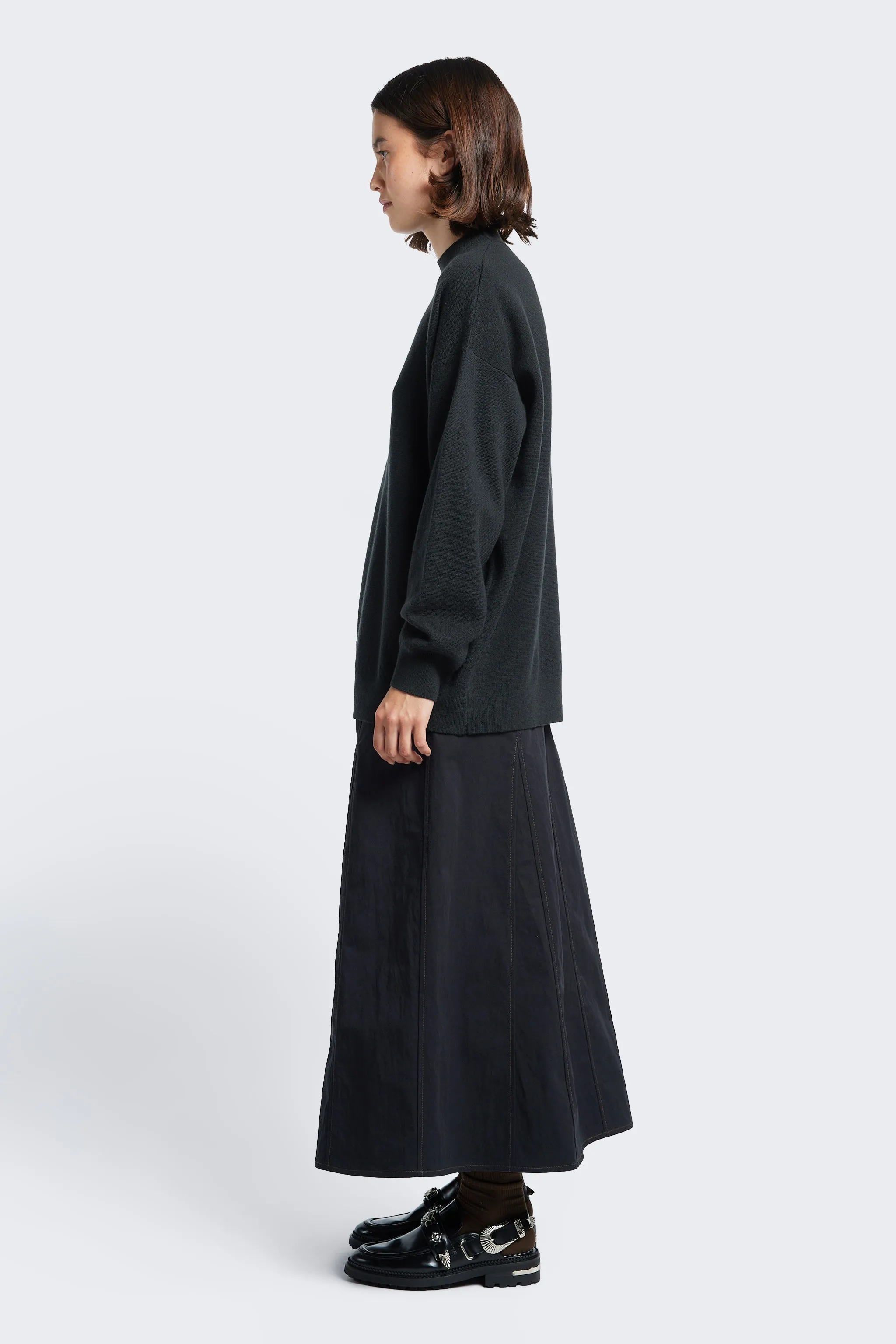 Buro Knit Sweater Charcoal sold by Kloke product image thumbnail 3