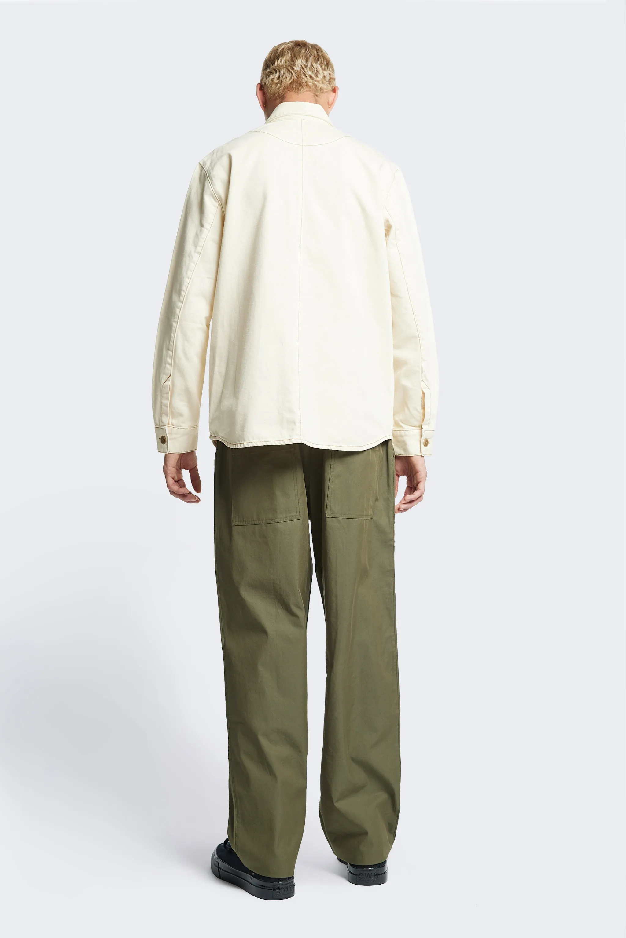 Taberna Denim Overshirt Ecru sold by Kloke product image thumbnail 4