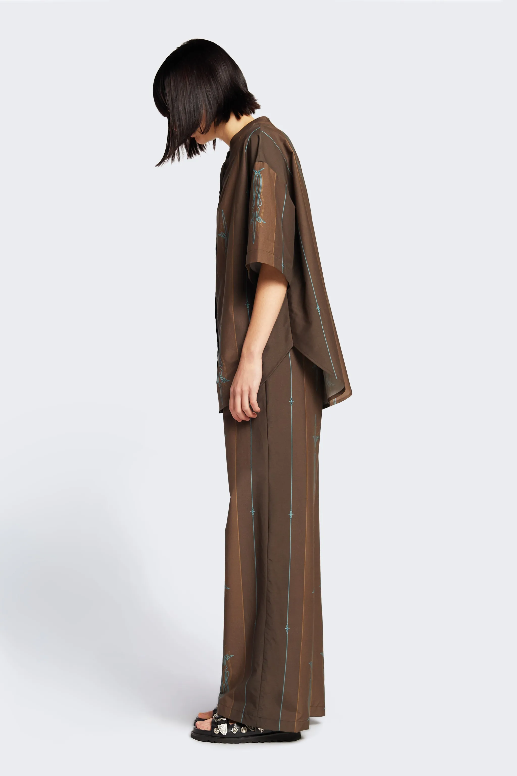 Bearer Shirt Brown Print sold by Kloke product image thumbnail 3