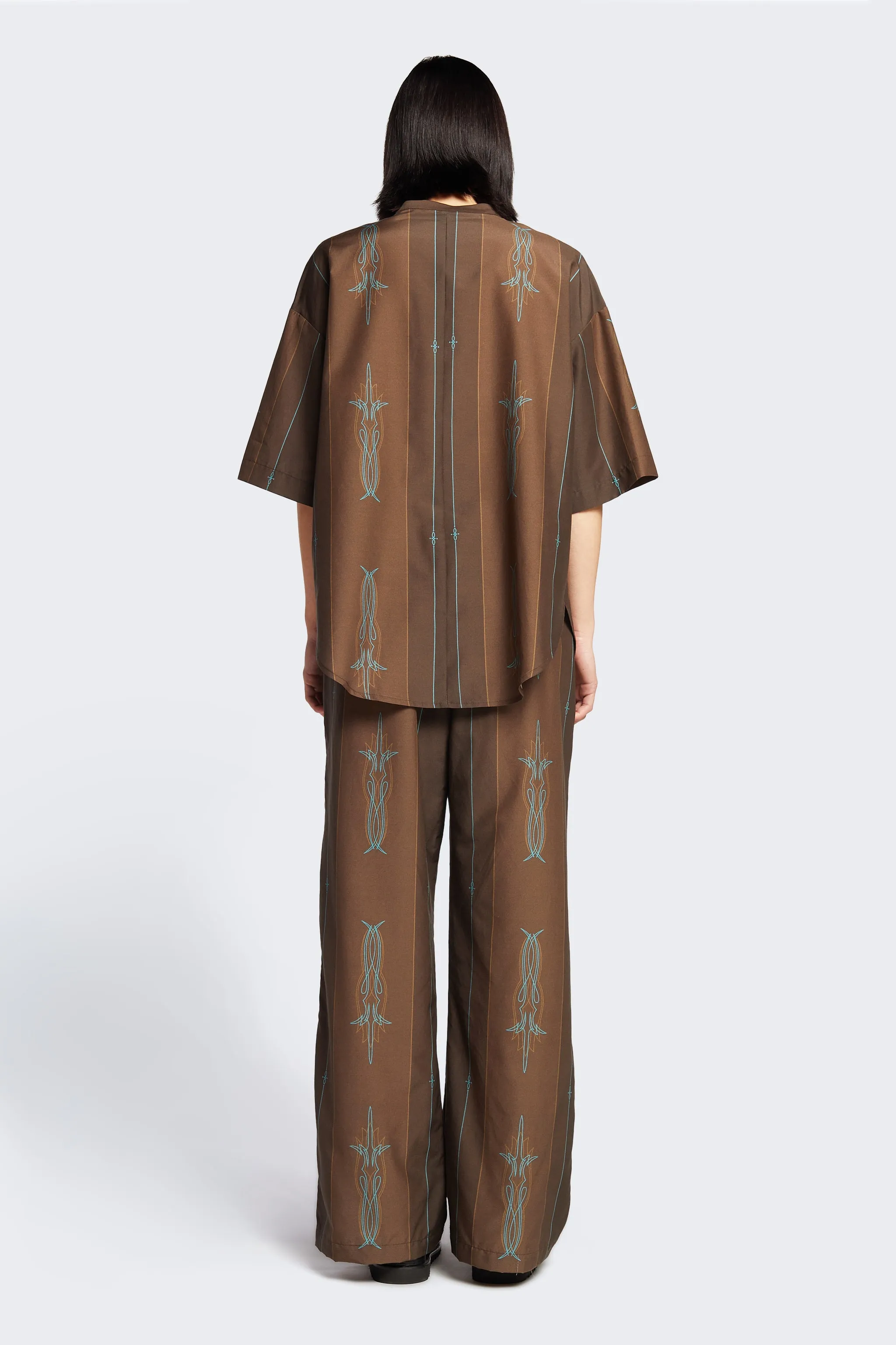 Bearer Shirt Brown Print sold by Kloke product image thumbnail 4
