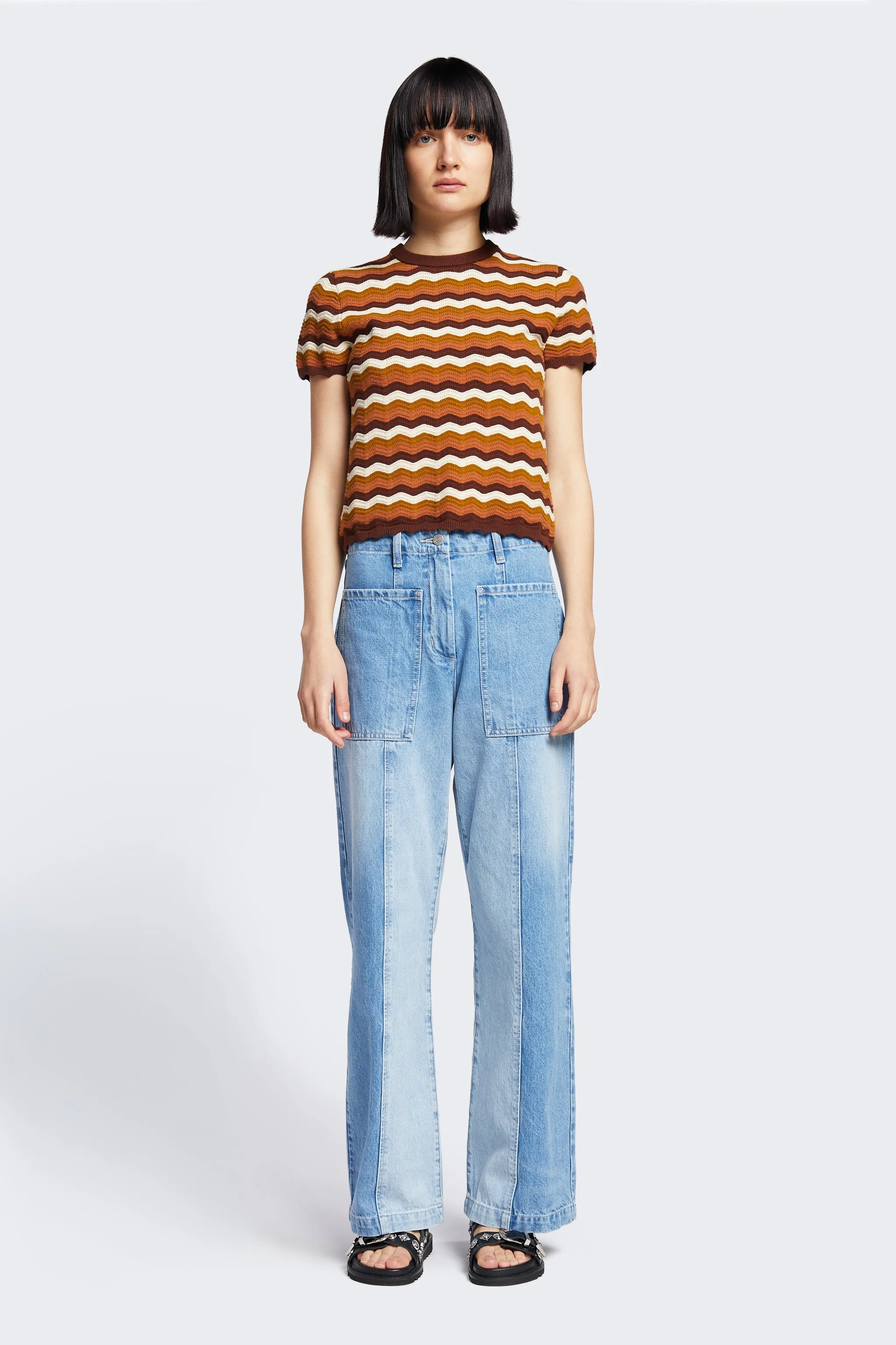 Valence Panel Jean Multi Blue sold by Kloke product image thumbnail 2