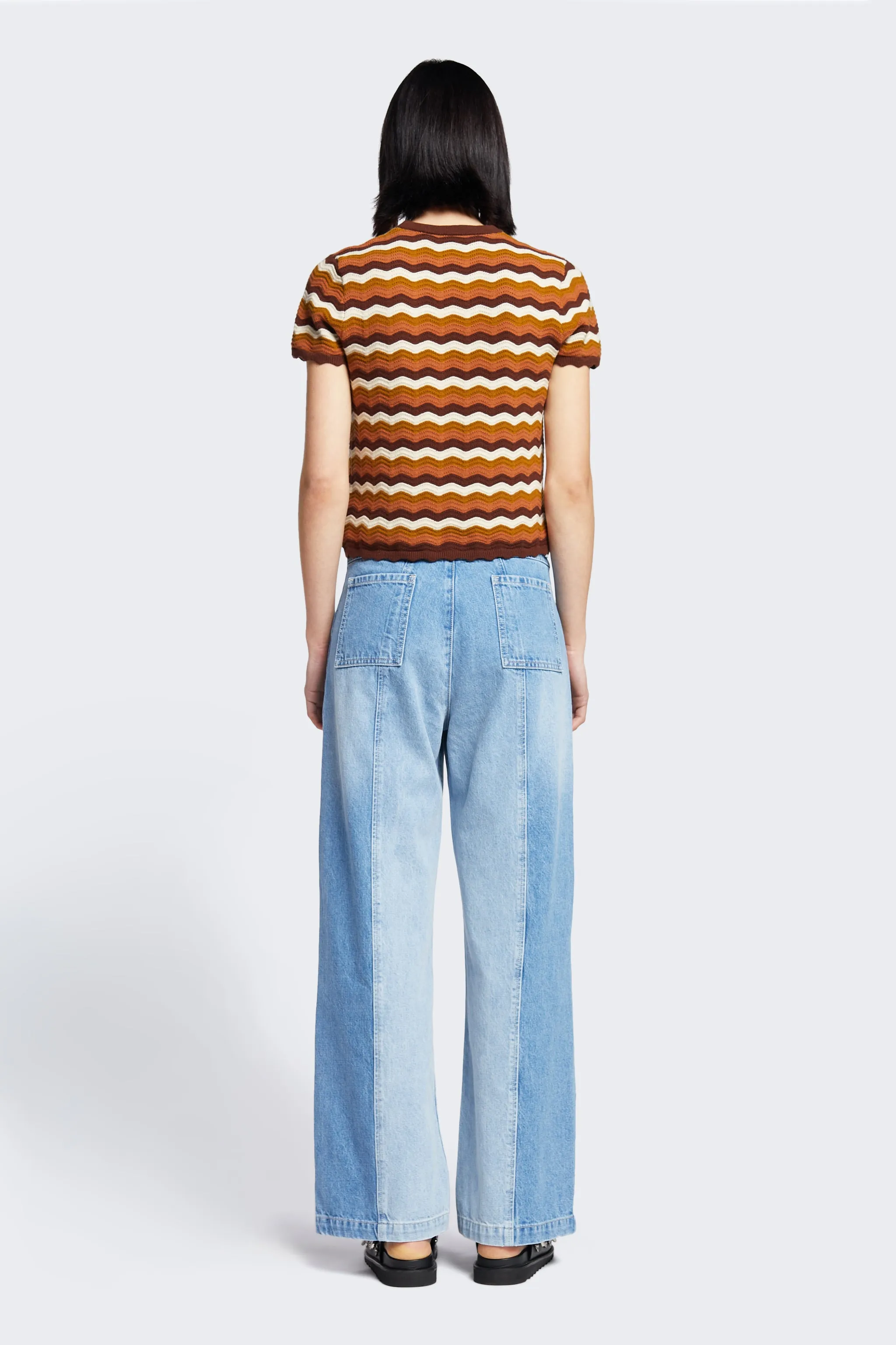 Valence Panel Jean Multi Blue sold by Kloke product image thumbnail 4