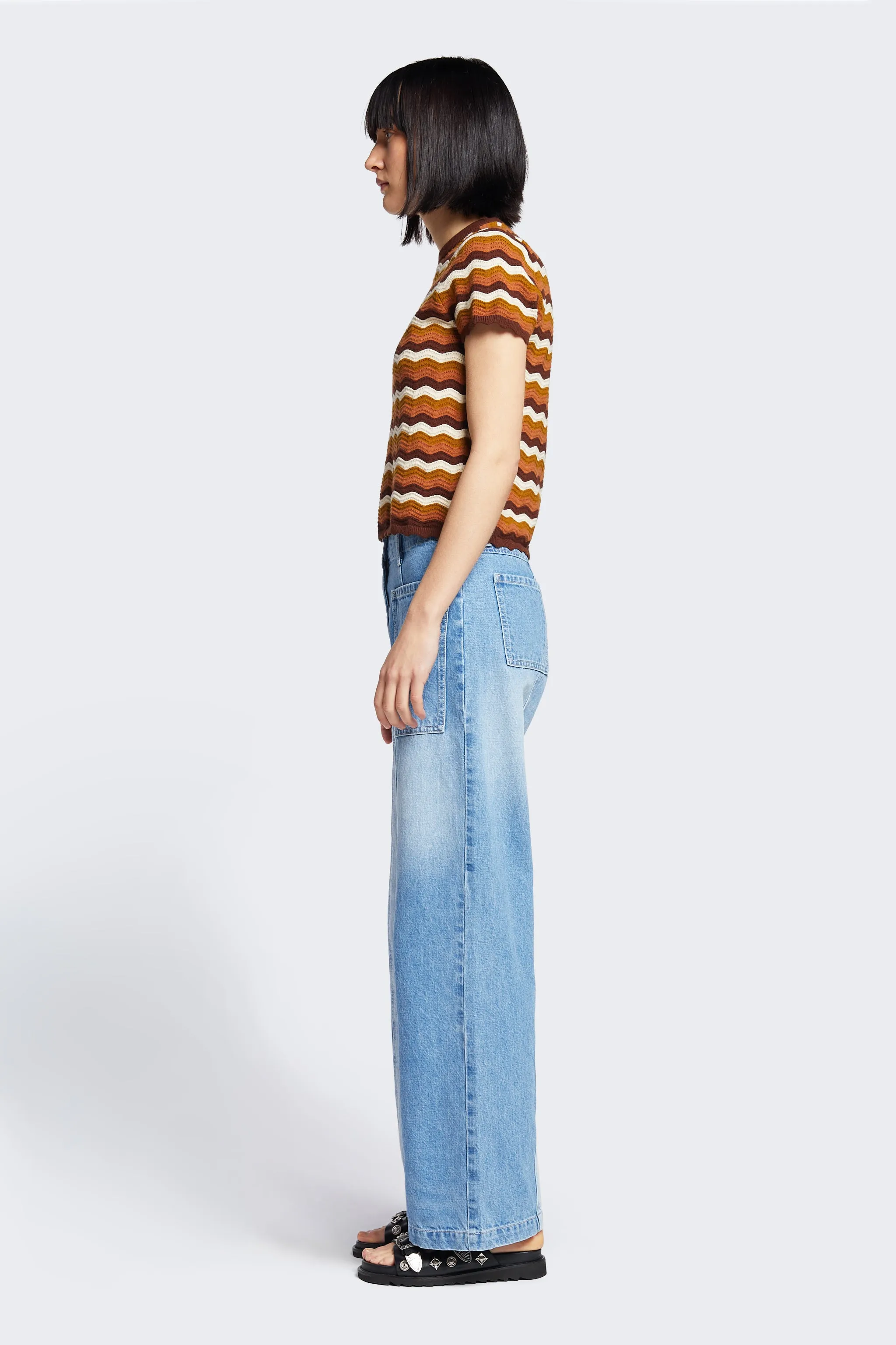 Valence Panel Jean Multi Blue sold by Kloke product image thumbnail 3