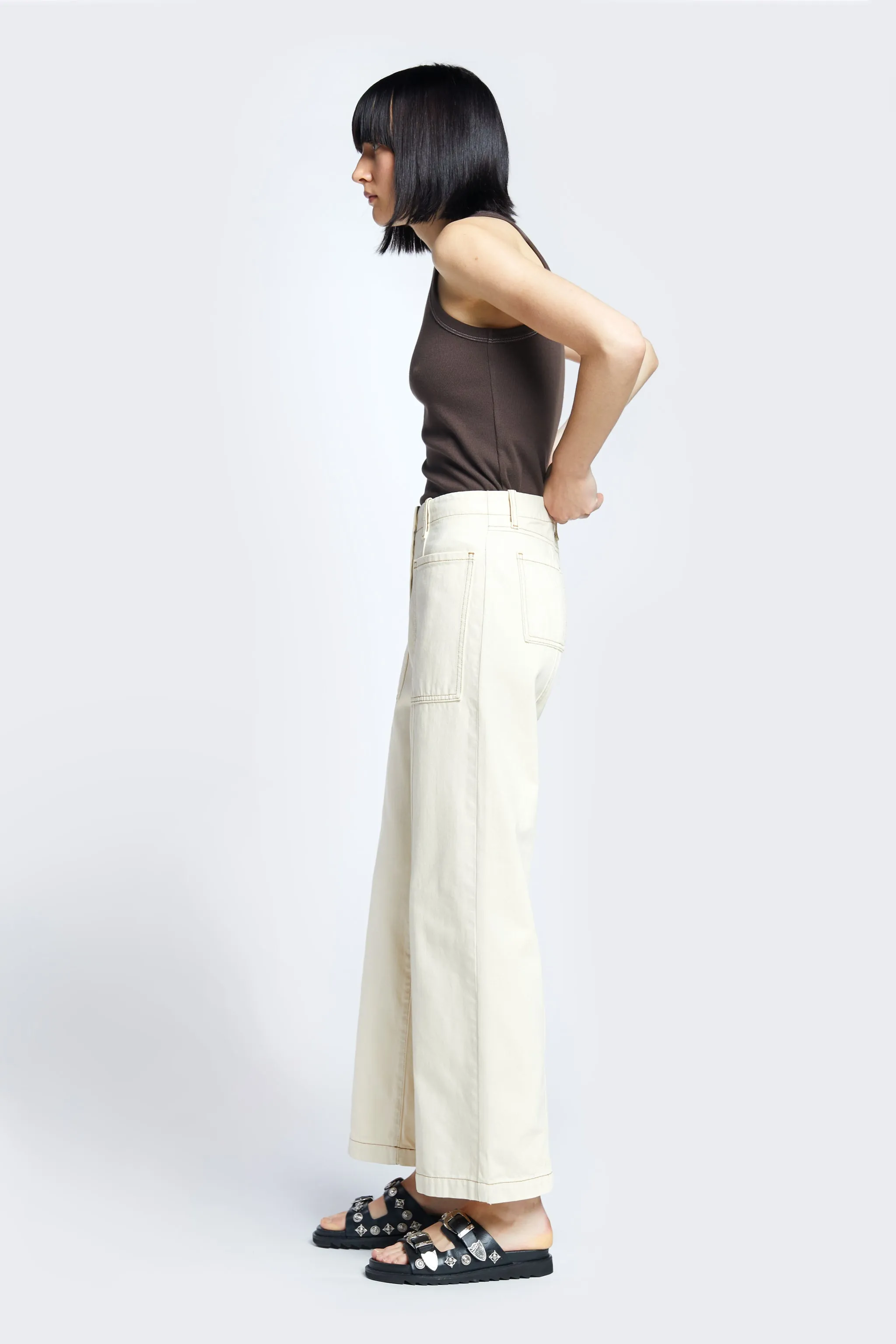 Valence Panel Jean Ecru sold by Kloke product image thumbnail 4