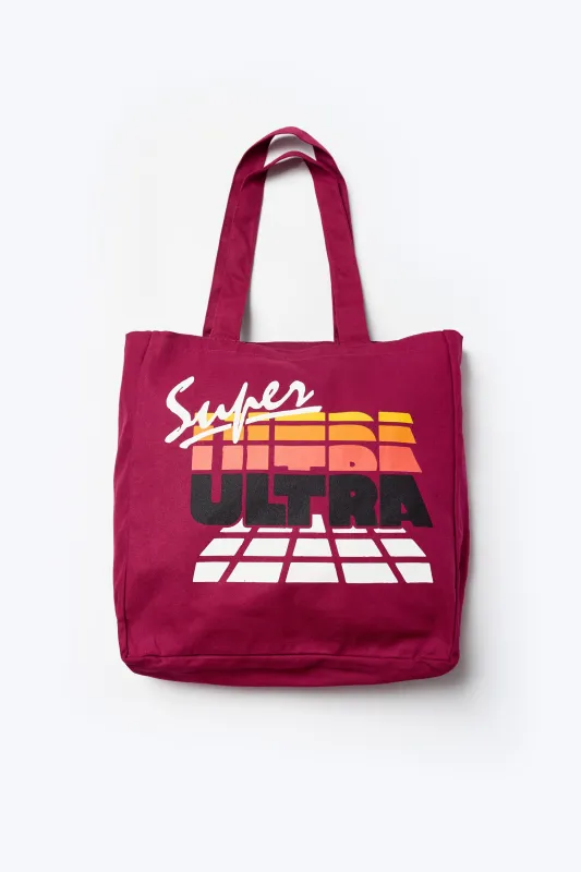 Super Ultra Energy Tote Deep Magenta made by Kloke