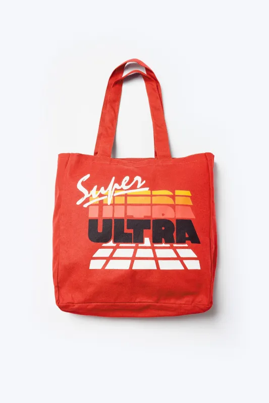 Super Ultra Energy Tote Red made by Kloke
