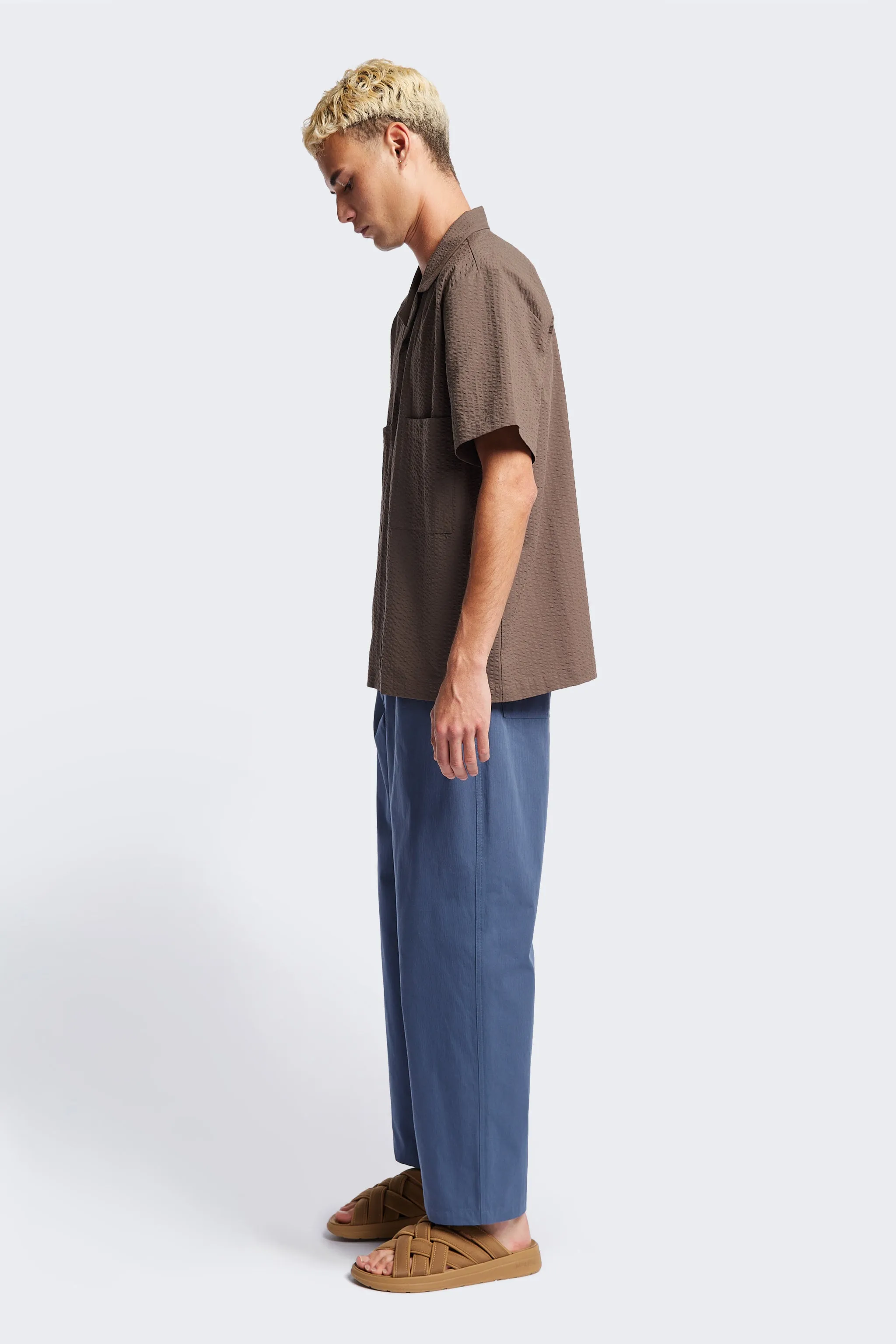 Boulder Pleat Pant Blue sold by Kloke product image thumbnail 3