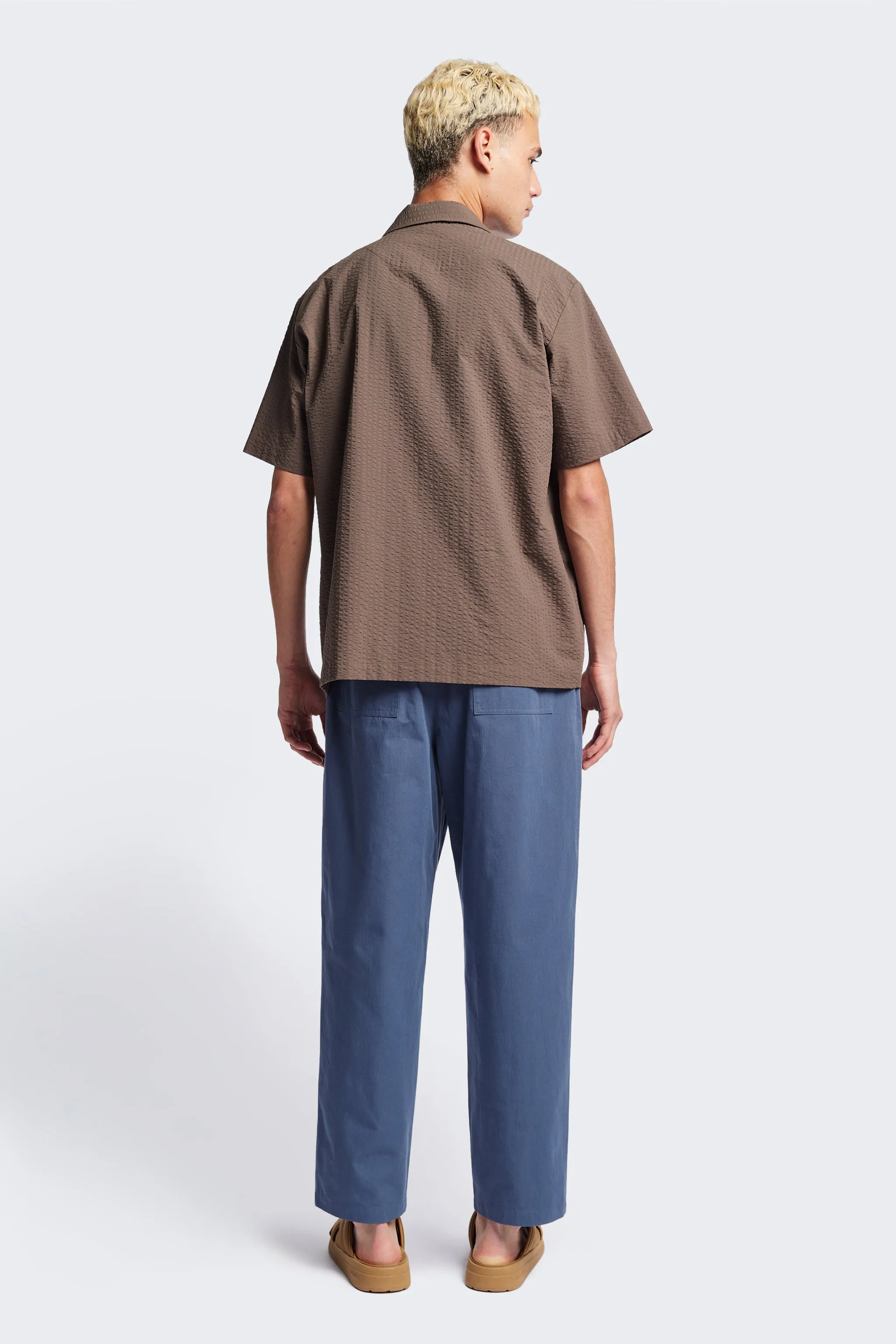 Boulder Pleat Pant Blue sold by Kloke product image thumbnail 4