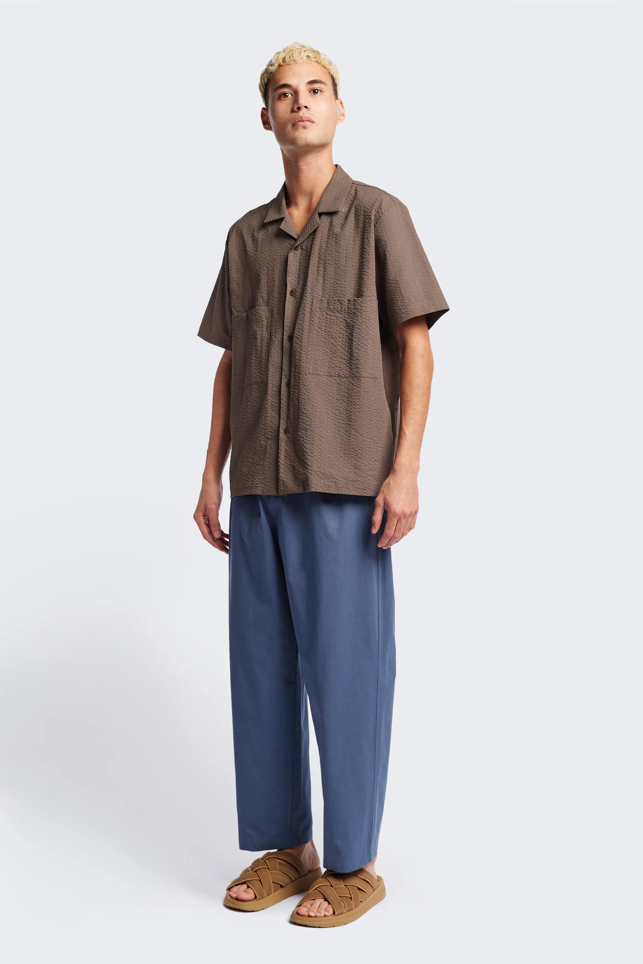 Boulder Pleat Pant Blue sold by Kloke product image thumbnail 2
