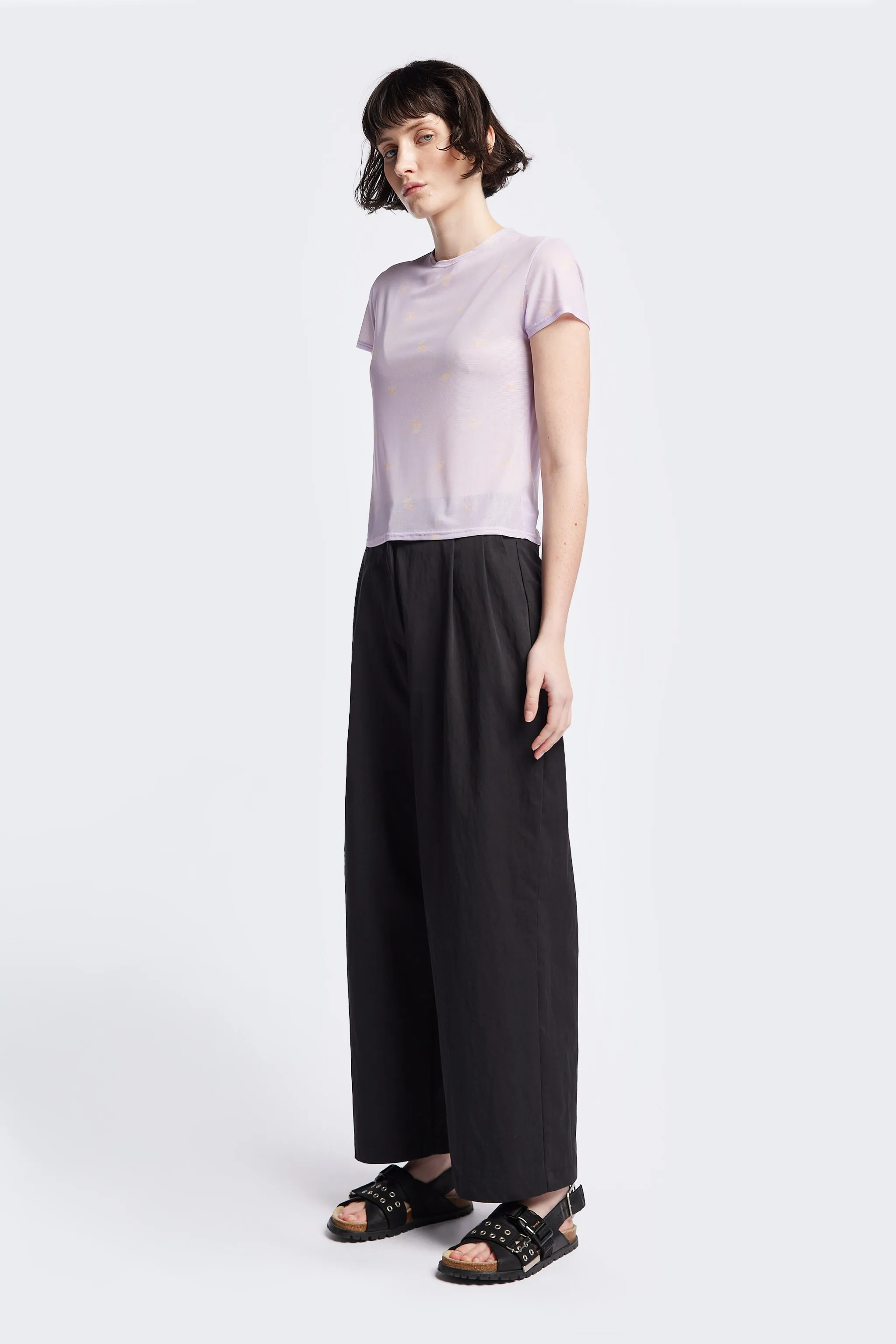 Mica Mesh Top Lilac Floral sold by Kloke product image thumbnail 5