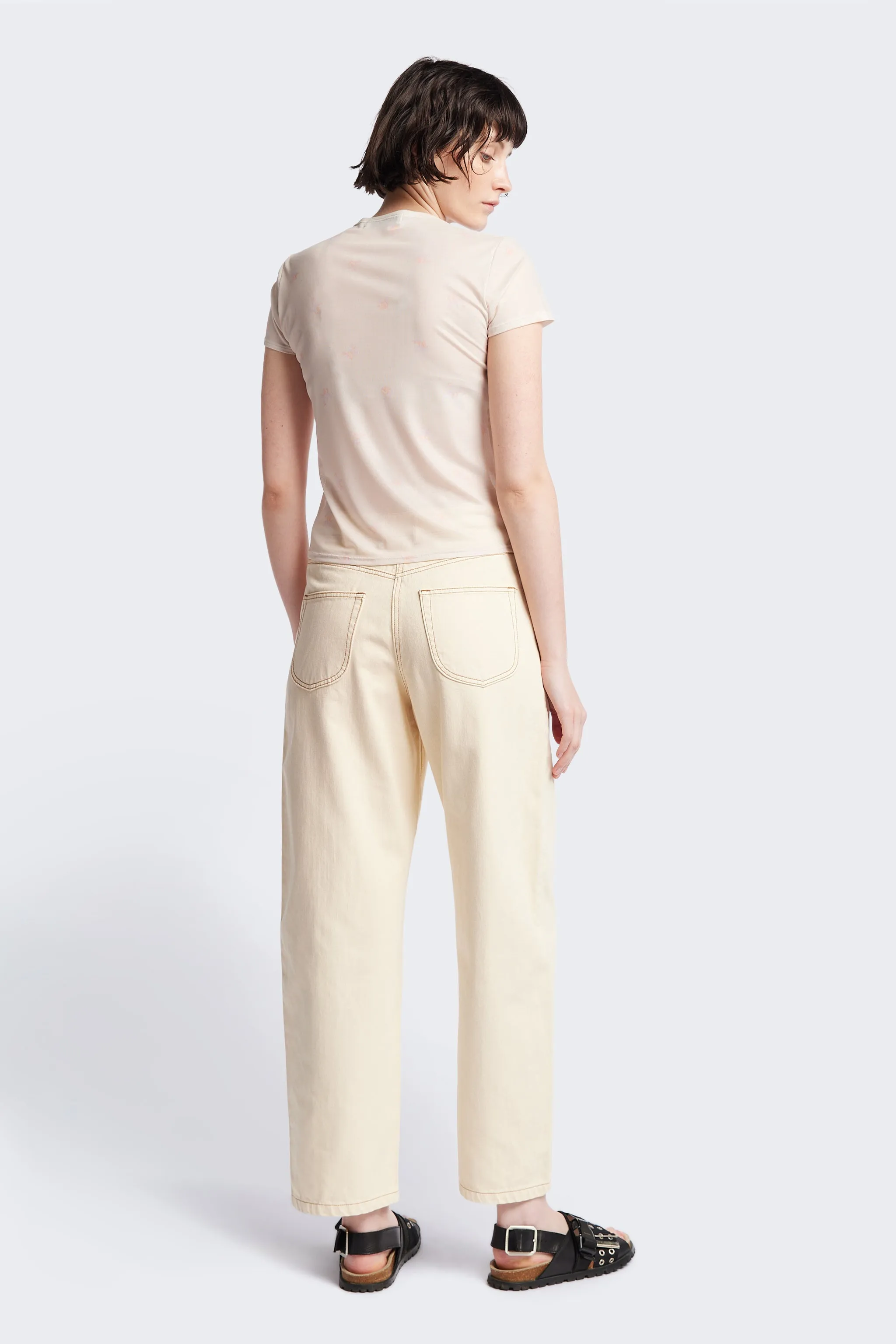 Mica Mesh Top Ecru Floral sold by Kloke product image thumbnail 3