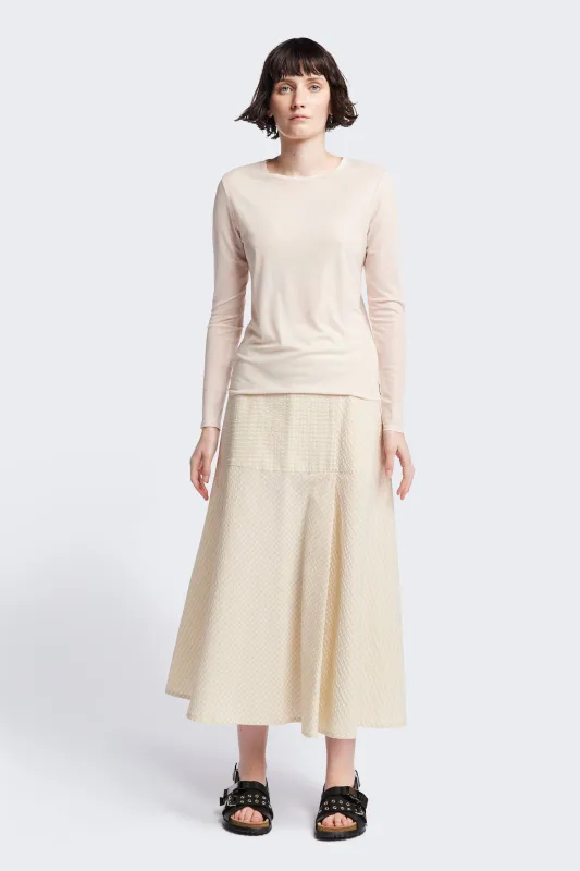 Spring Mesh Long Sleeve Ecru Floral made by Kloke