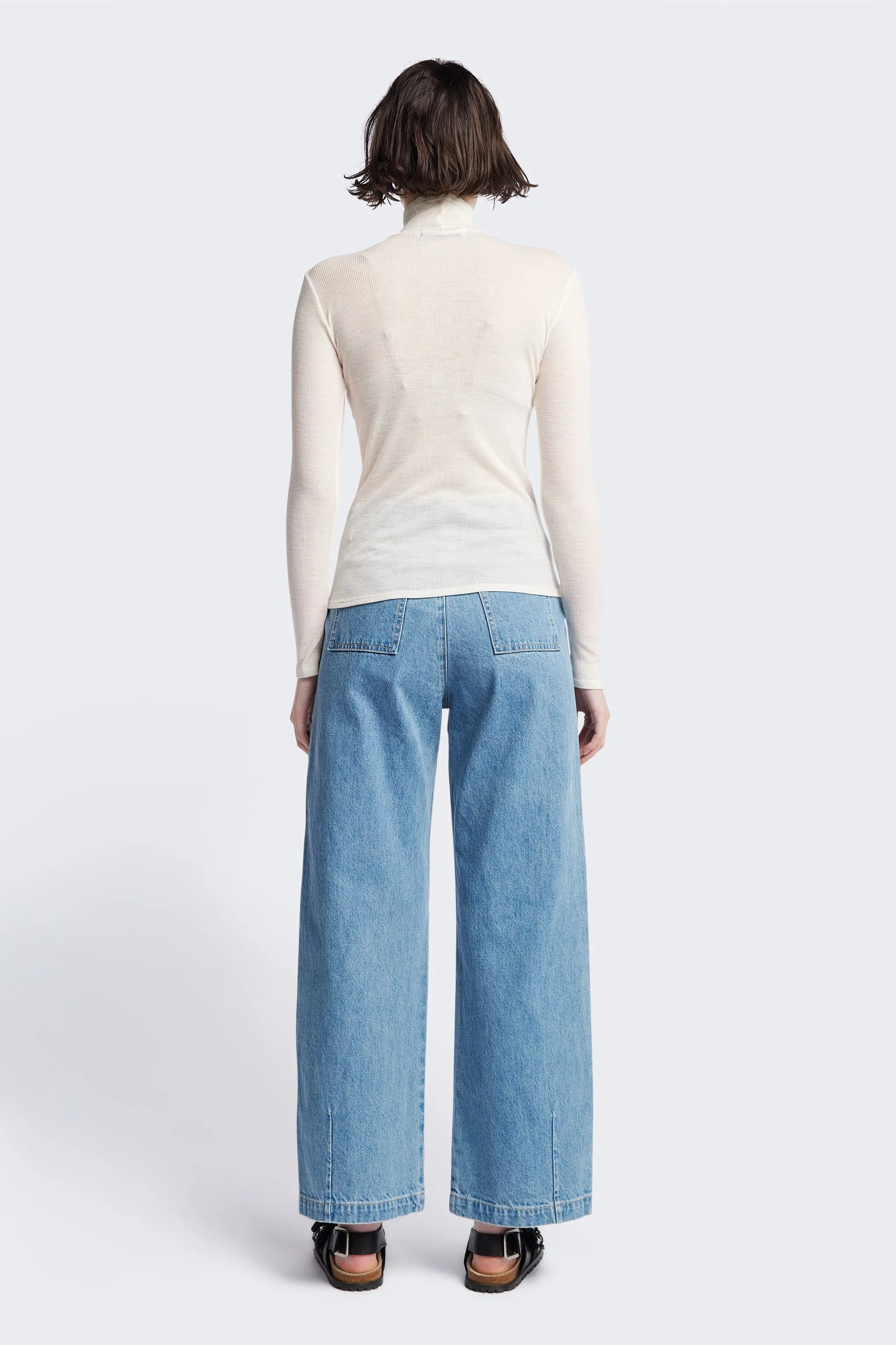 Layer Turtleneck Ecru sold by Kloke product image thumbnail 5