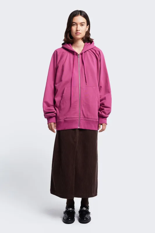 Flumen Unisex Hoodie Magenta made by Kloke