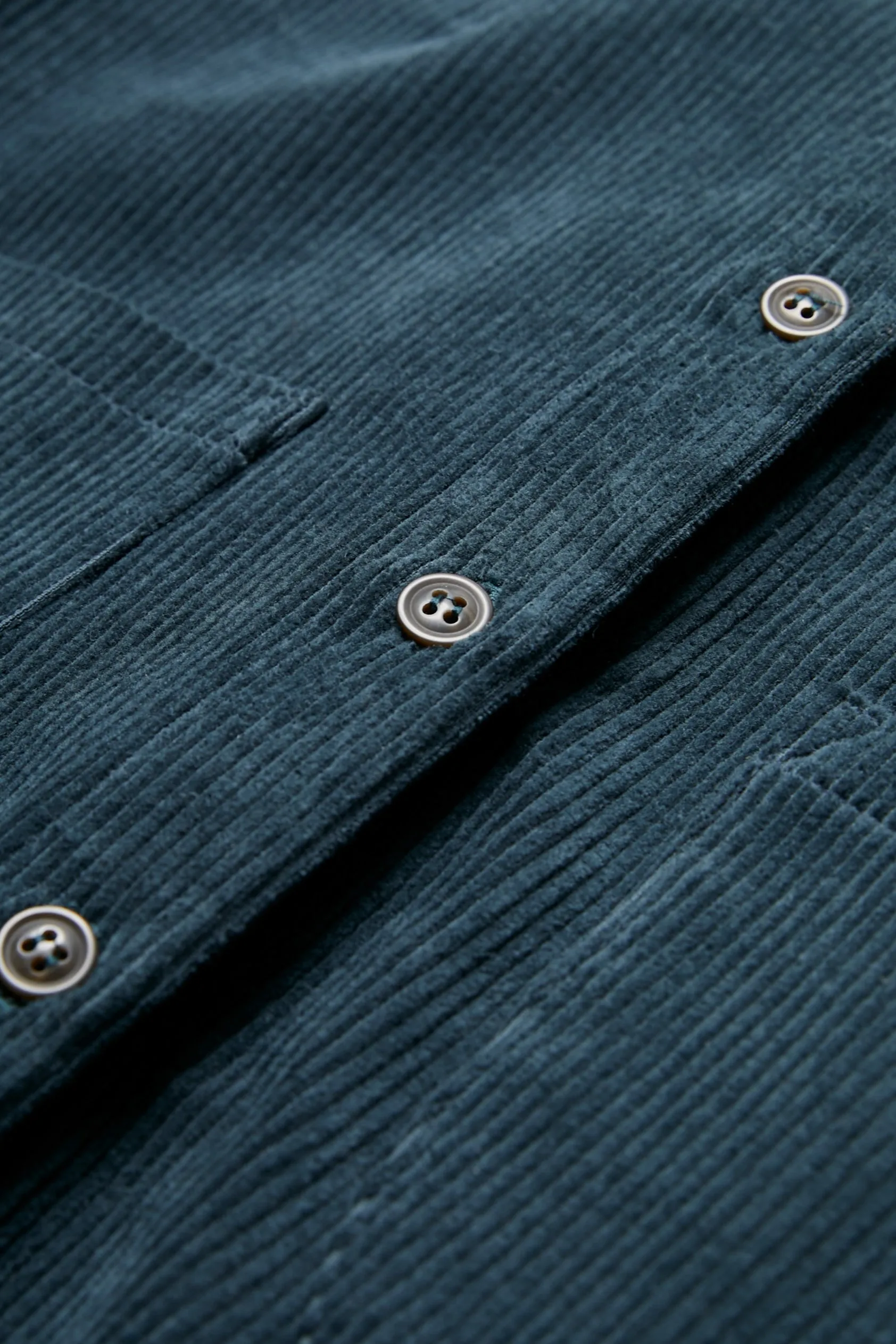 Corner Cord Shirt Petrol Blue sold by Kloke product image thumbnail 5