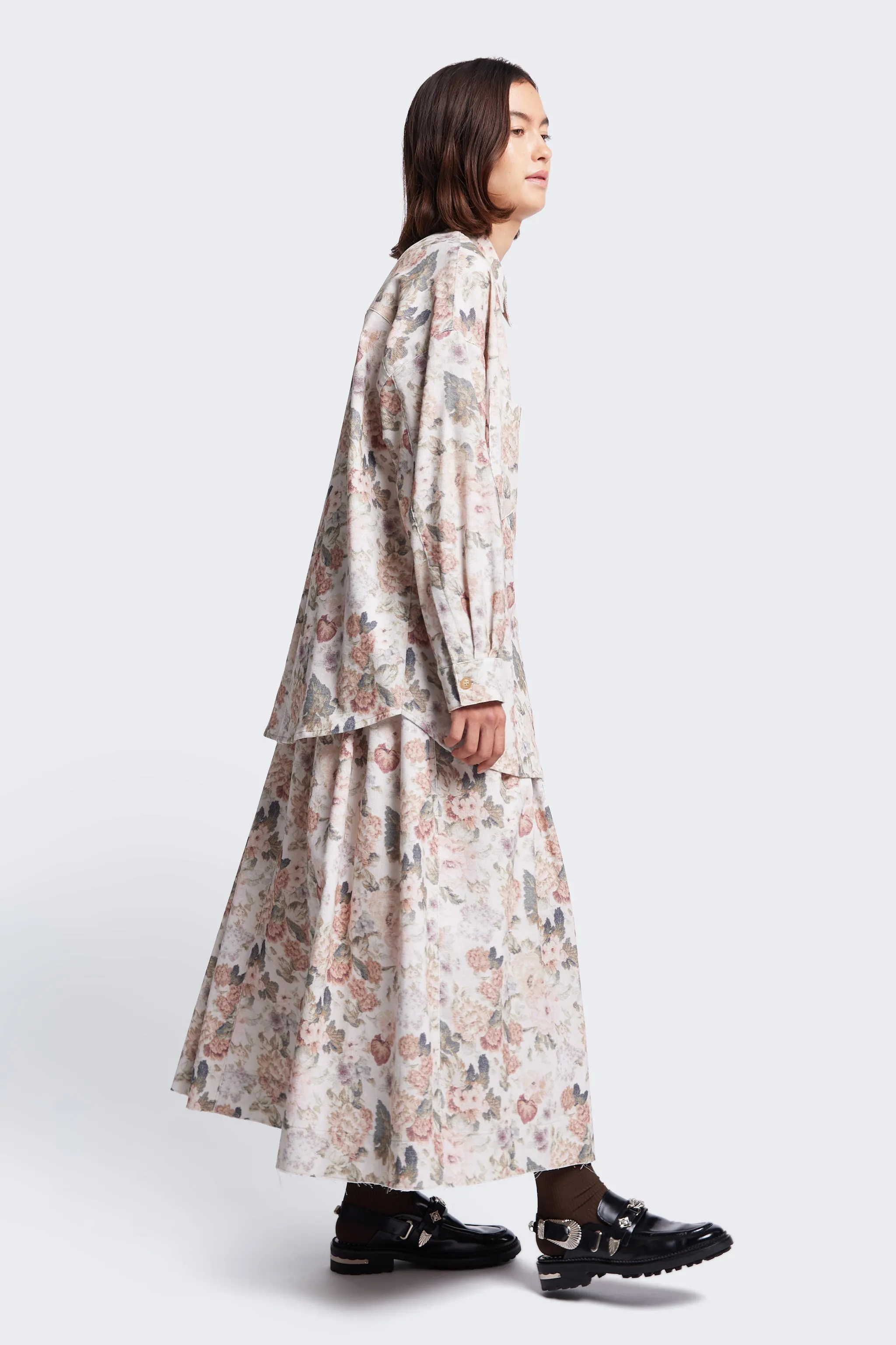 Resting Cord Shirt Floral sold by Kloke product image thumbnail 2