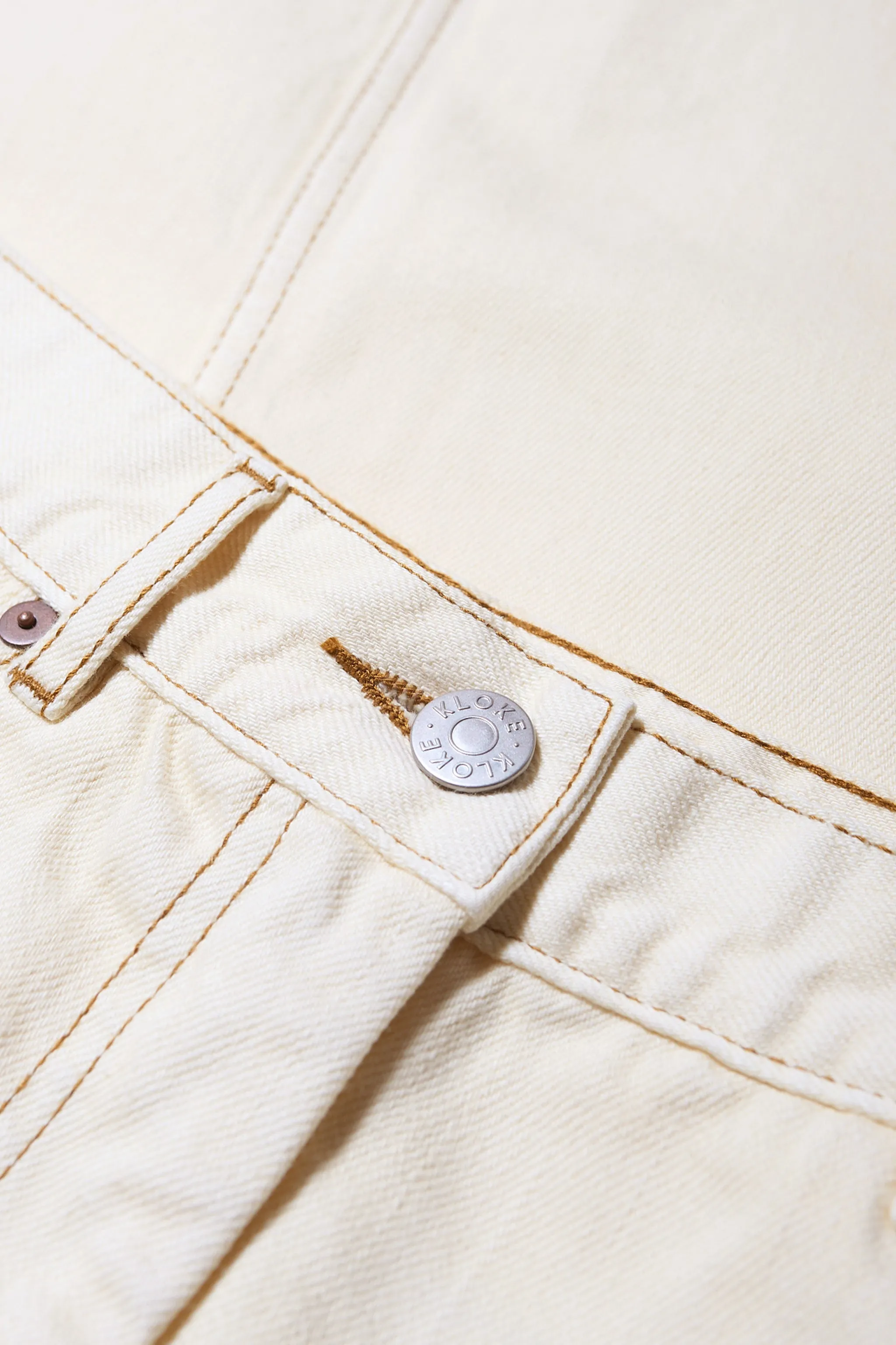 Vivendi Denim Skirt Ecru sold by Kloke product image thumbnail 4