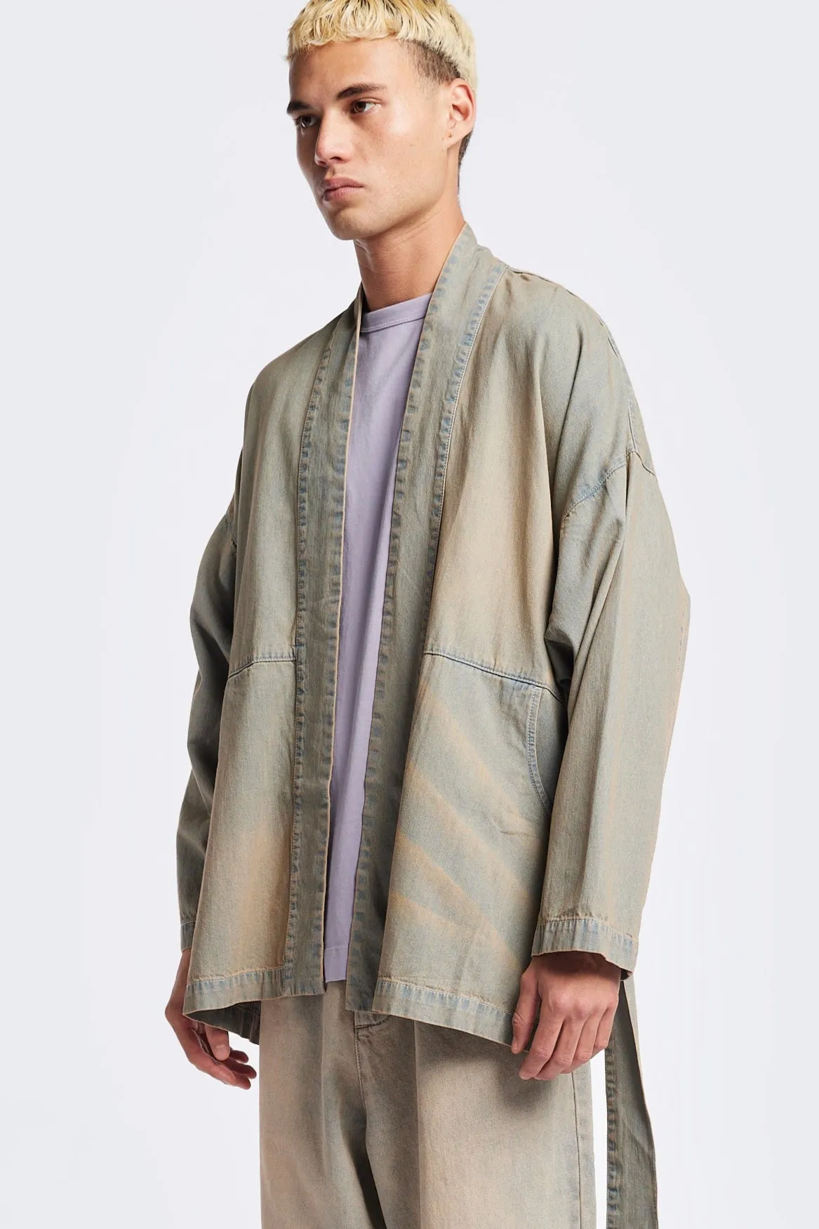 Subterra Wrap Jacket Blue Pink Fade sold by Kloke product image thumbnail 2