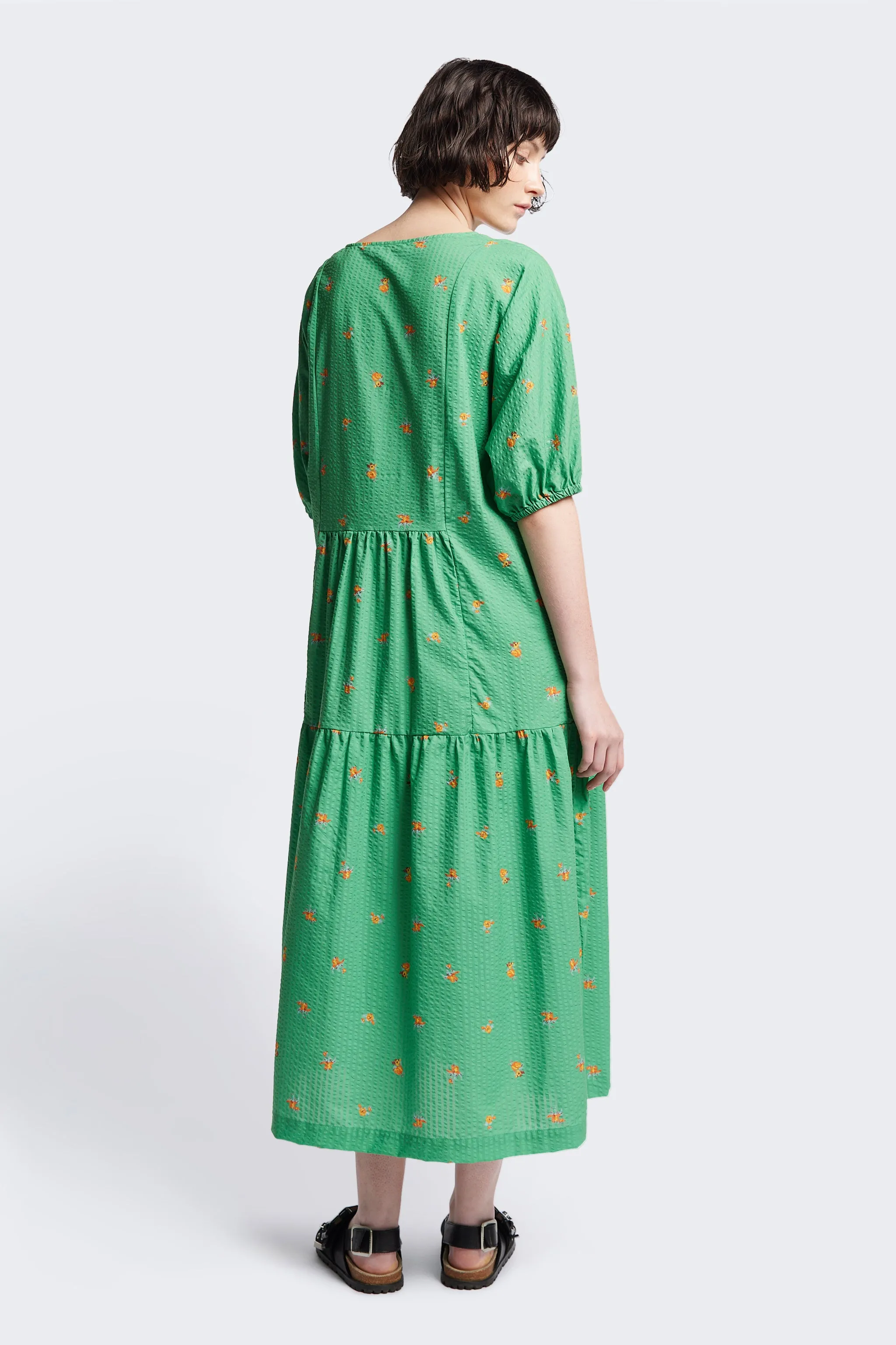 Gradient Dress Green Floral sold by Kloke product image thumbnail 4