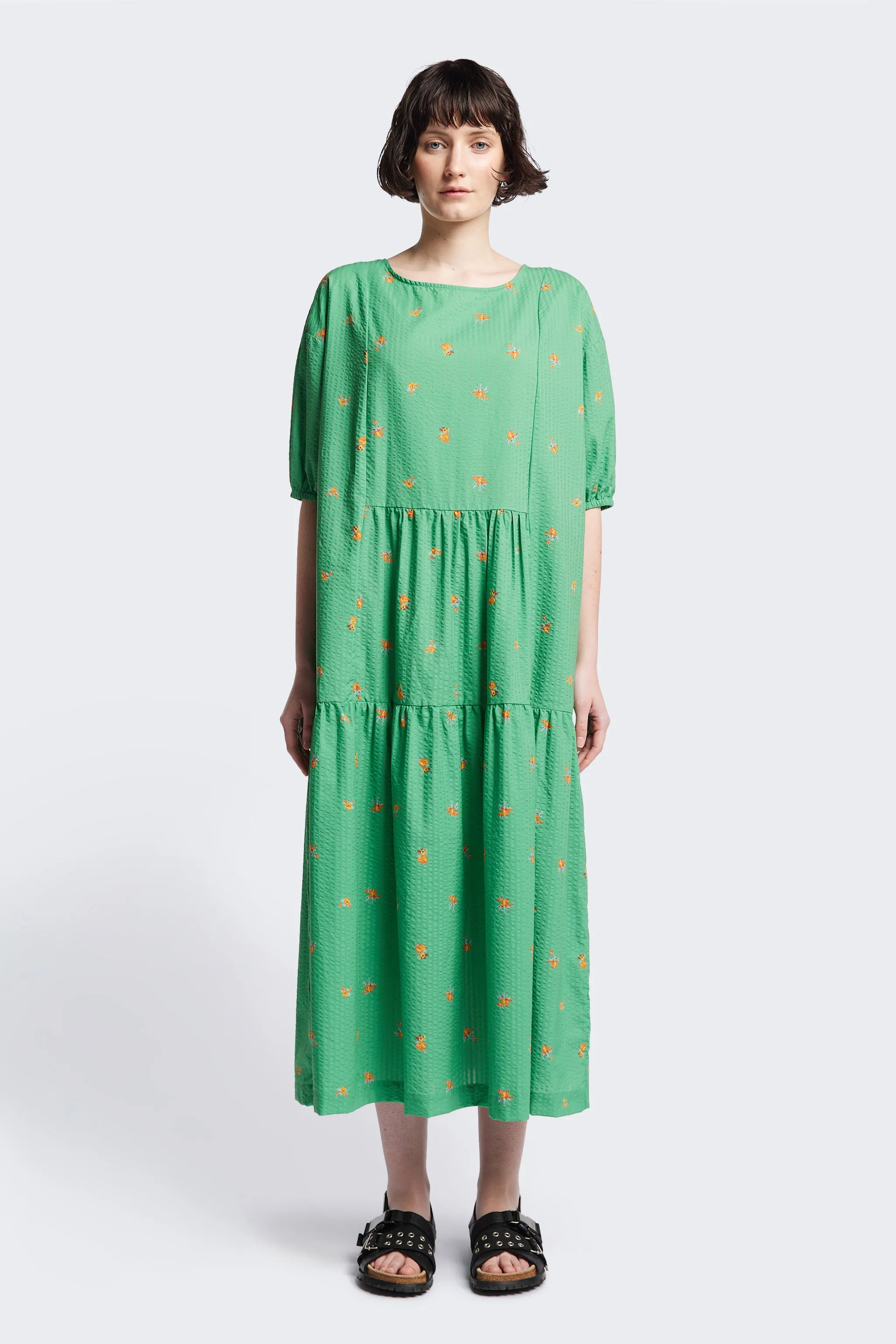 Gradient Dress Green Floral sold by Kloke product image thumbnail 2