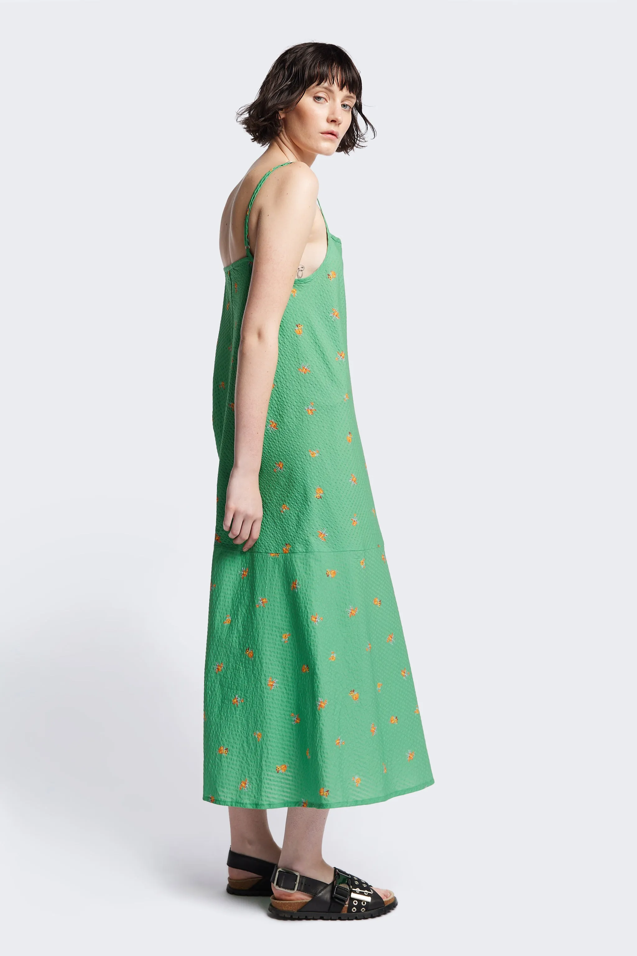 Natant Dress Green Floral sold by Kloke product image thumbnail 5