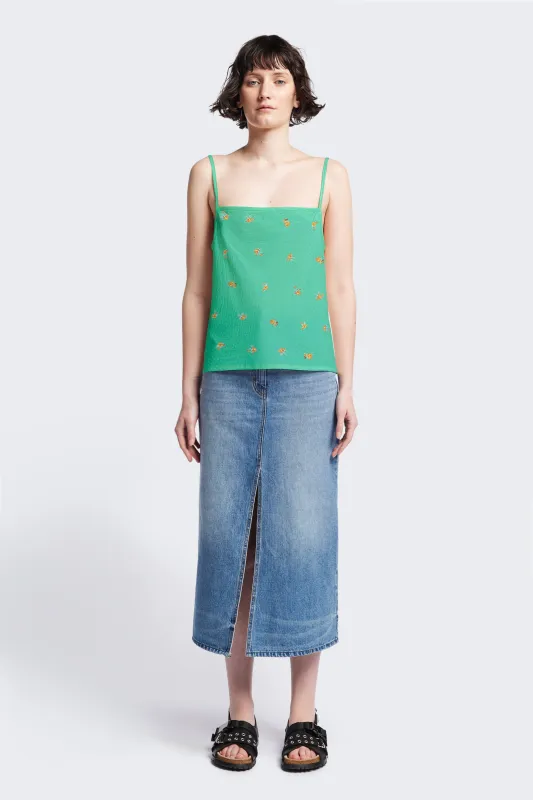 Minaret Cami Green Floral made by Kloke