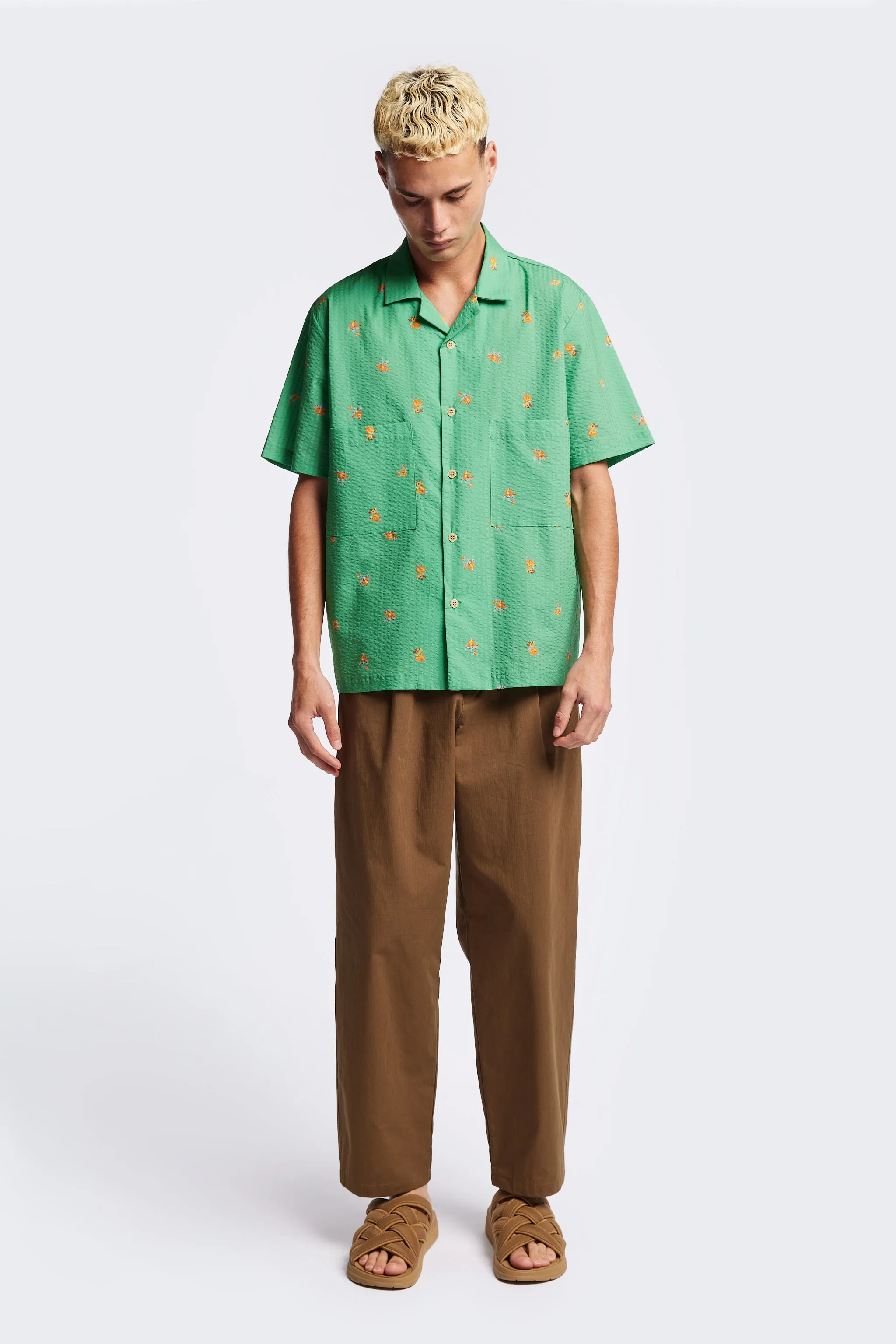 Mirari Floral Shirt Green Floral sold by Kloke product image thumbnail 4