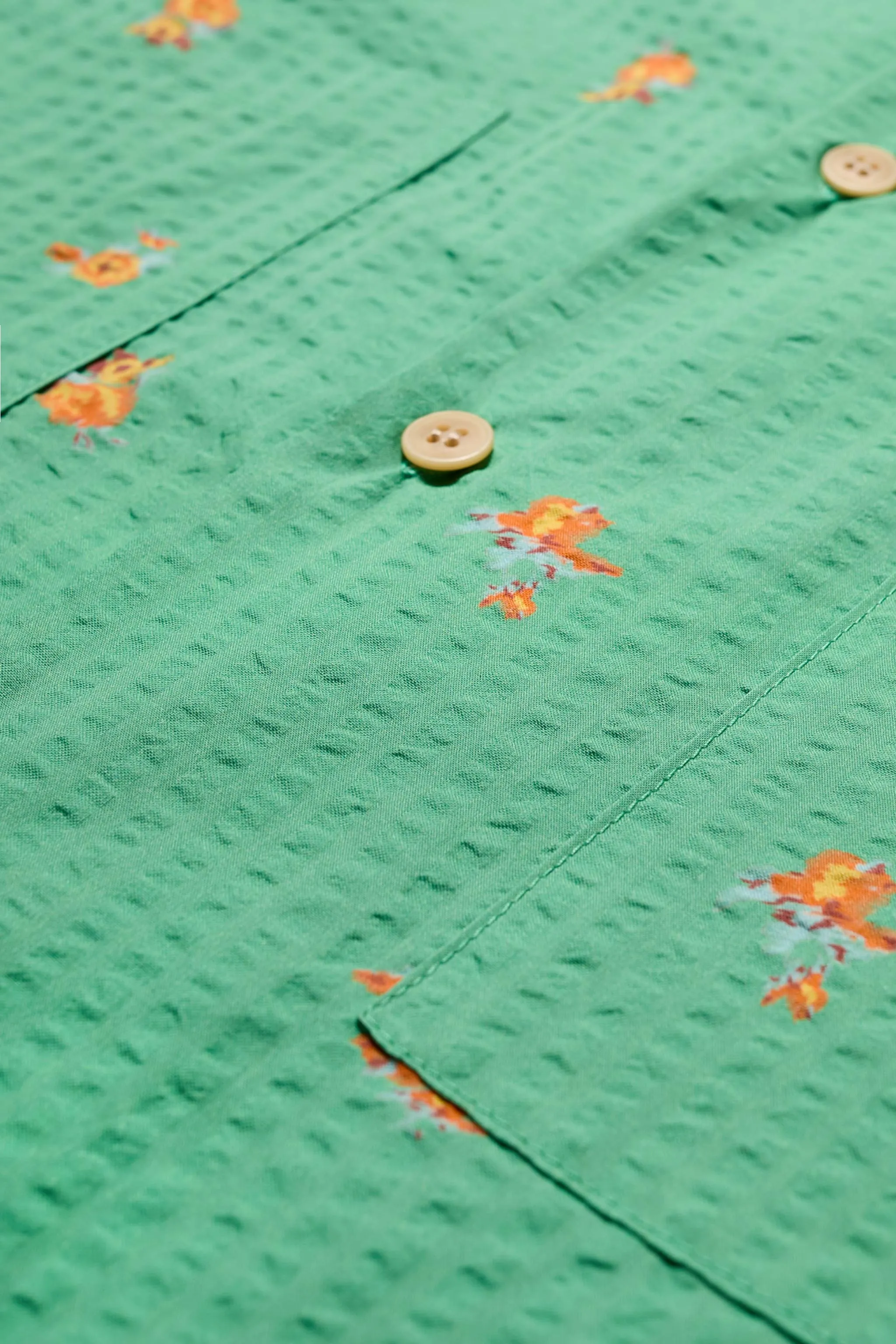 Mirari Floral Shirt Green Floral sold by Kloke product image thumbnail 5