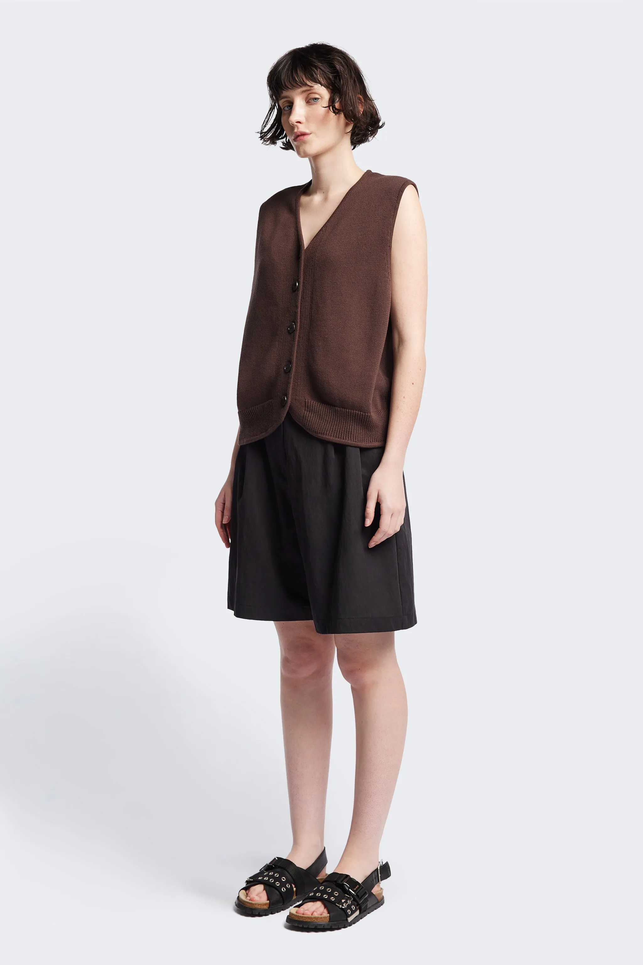 Ritual Knit Vest Brown sold by Kloke product image thumbnail 2