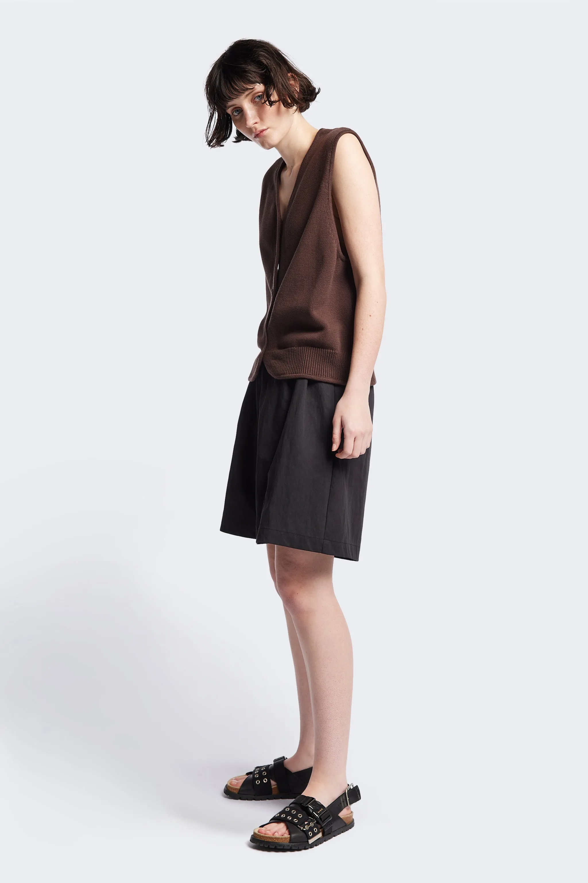 Ritual Knit Vest Brown sold by Kloke product image thumbnail 3