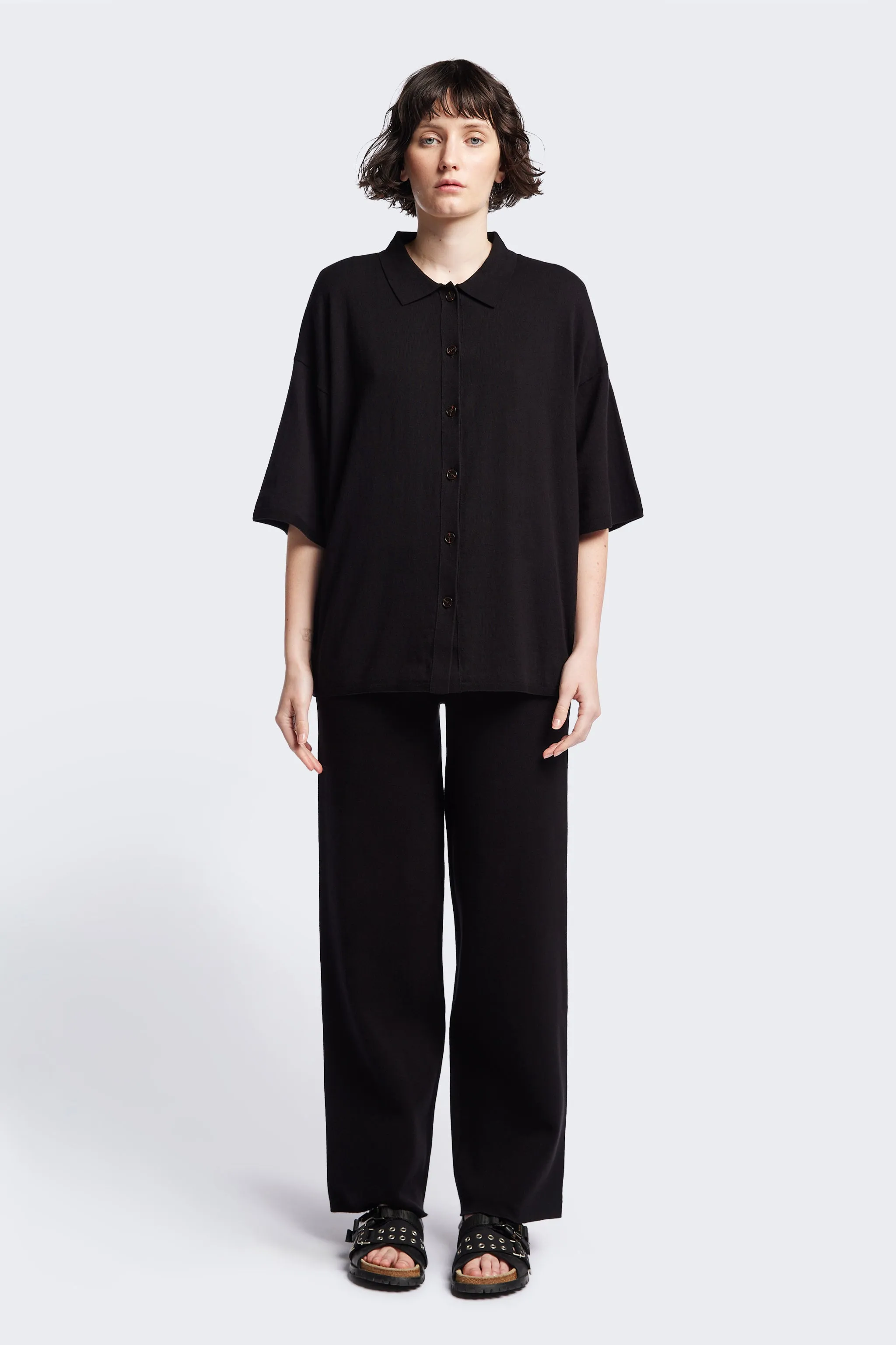 Escalade Knit Shirt Black sold by Kloke