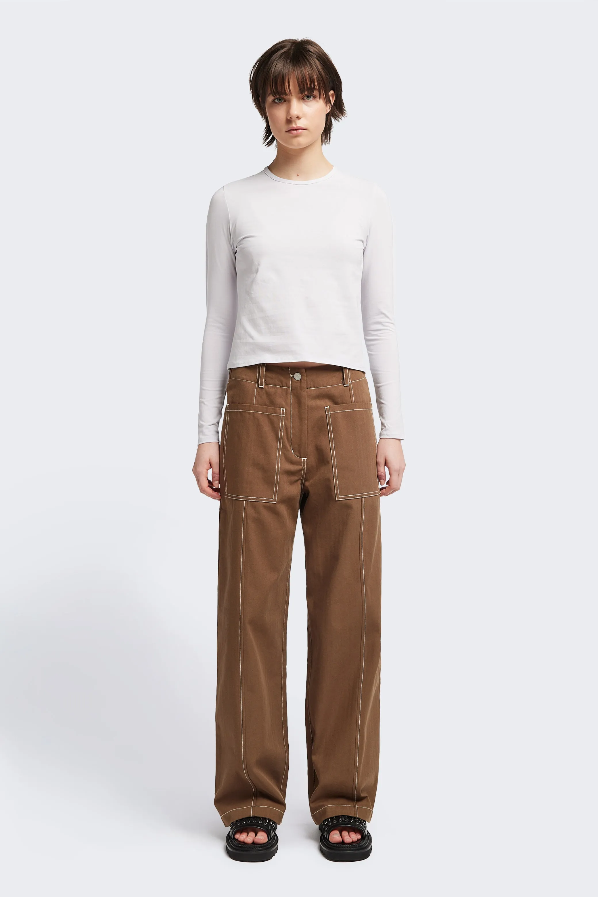 Delta Pant Brown sold by Kloke product image thumbnail 2